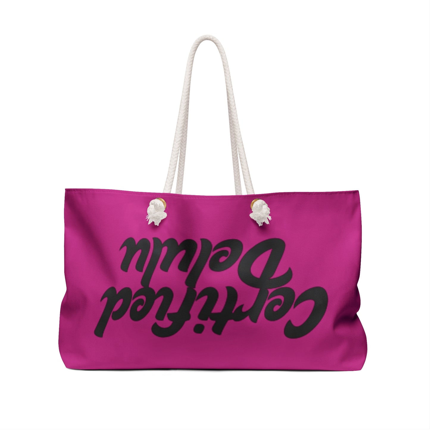 Certified Delulu Weekender Bag - Stylish Travel Tote for Getaways