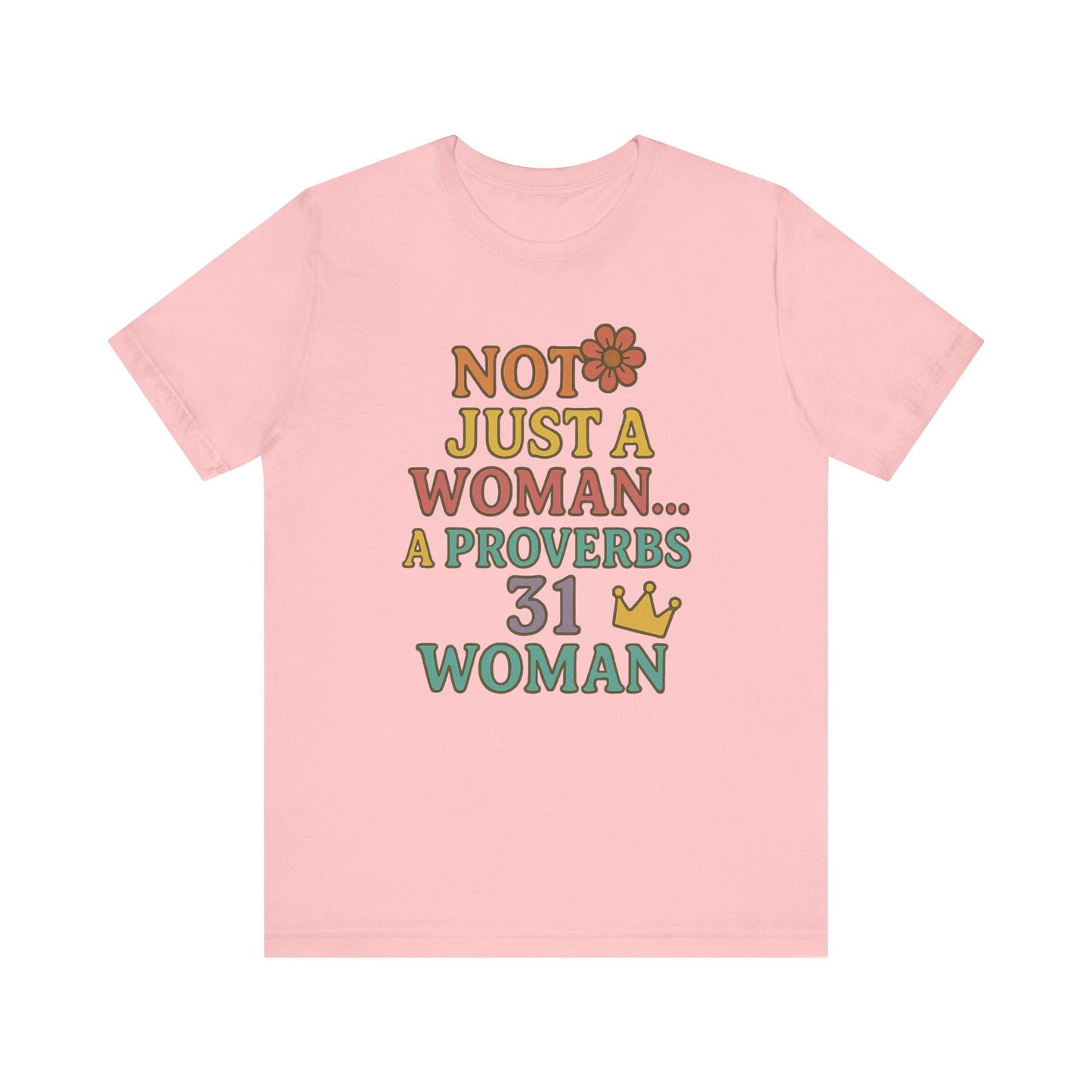 Proverbs 31 Woman Tee, Empowerment Shirt, Faith-Based Gift, Christian Apparel, Inspirational Clothing, Modest Fashion