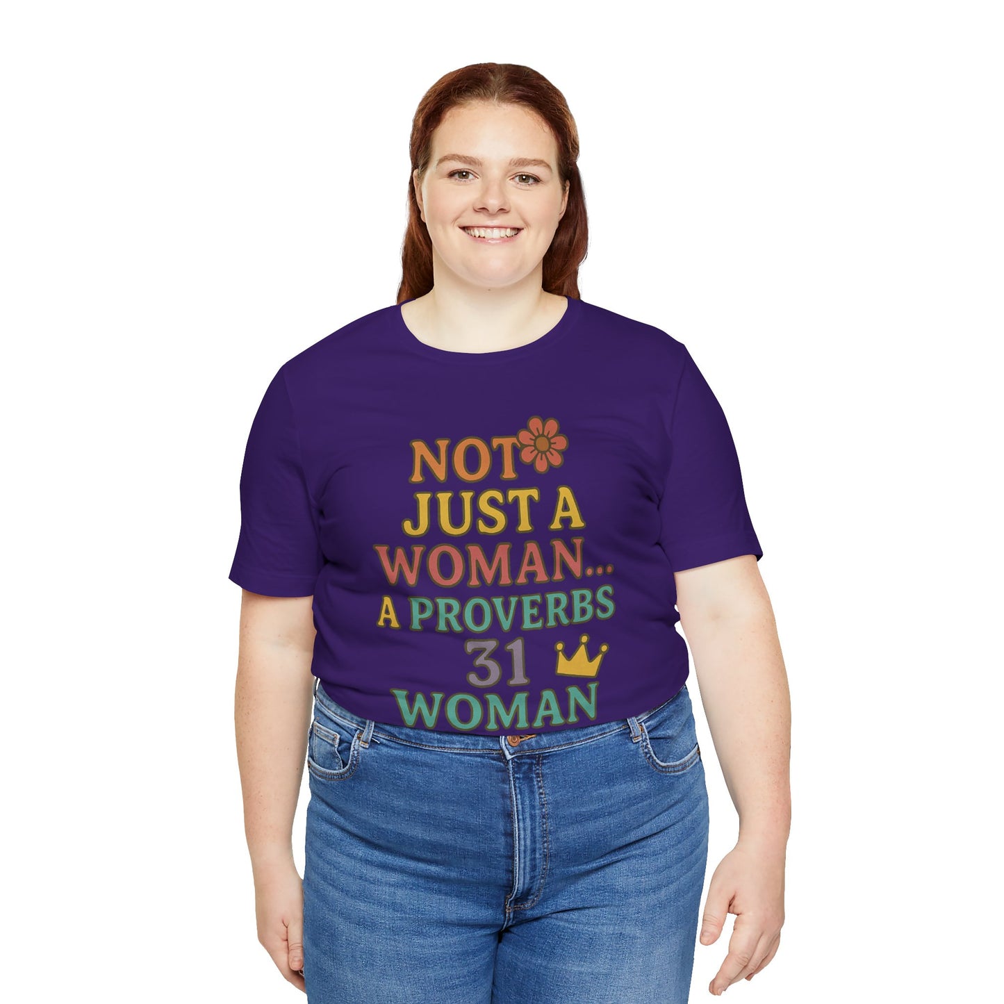 Proverbs 31 Woman Tee, Empowerment Shirt, Faith-Based Gift, Christian Apparel, Inspirational Clothing, Modest Fashion