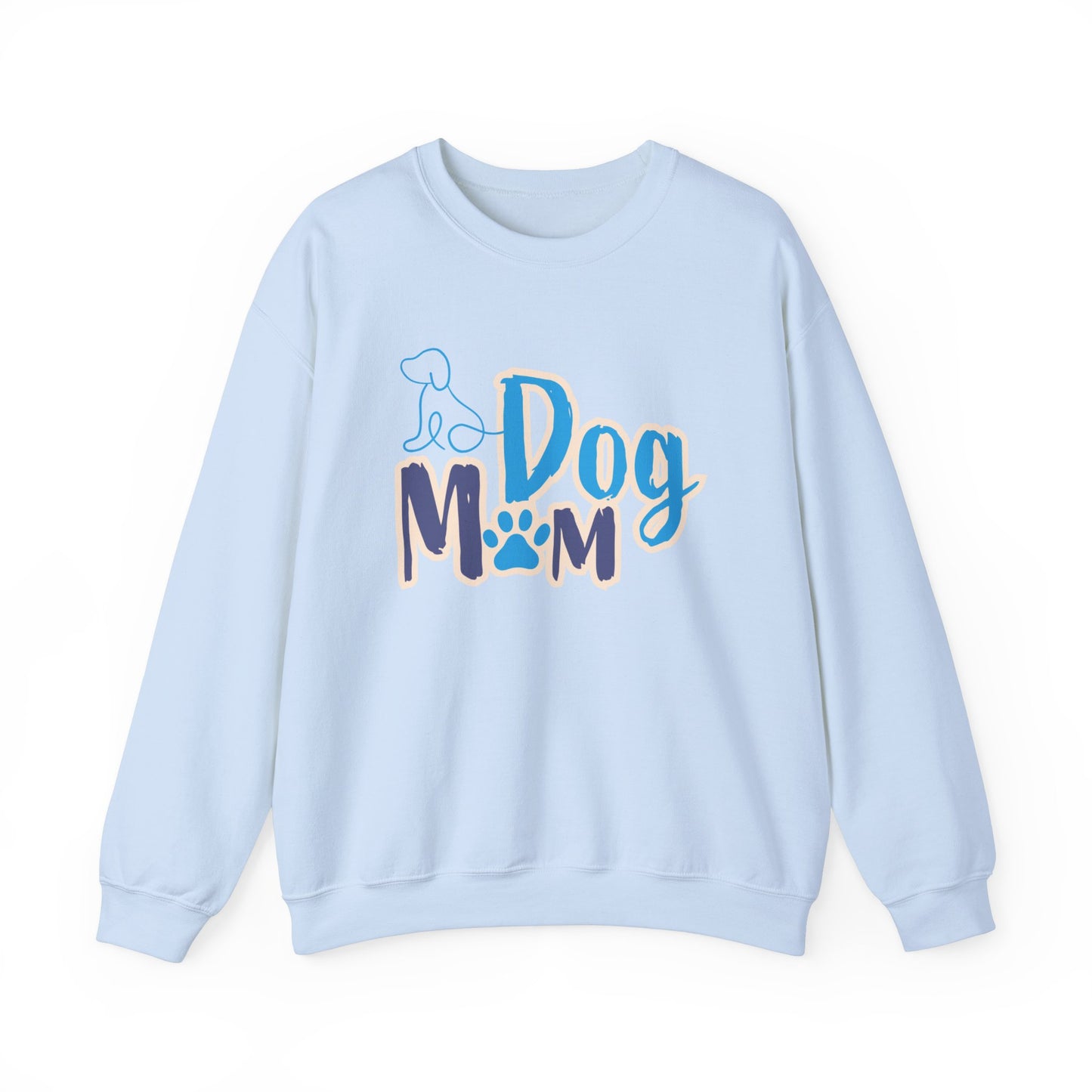 Dog Mom Sweatshirt, Unisex Dog Lover Crewneck, Pet Owner Gift, Cozy Casual Wear, Birthday & Holiday Gift for Dog Lovers