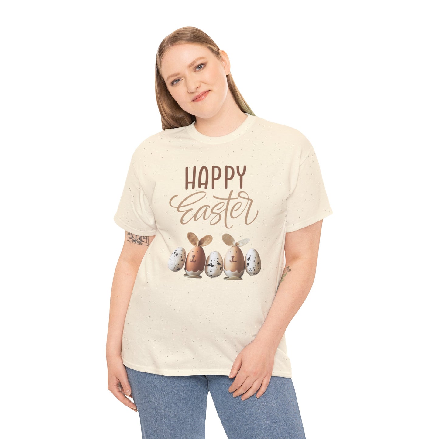 Happy Easter Unisex Heavy Cotton Tee