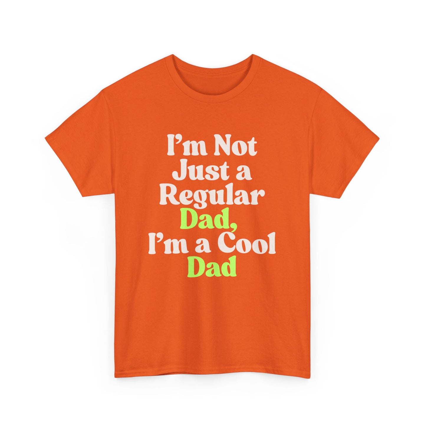 Cool Dad Unisex Heavy Cotton Tee | Funny Dad T-Shirt, Father's Day Gift, Casual Wear, Family Gathering, Gift for Him