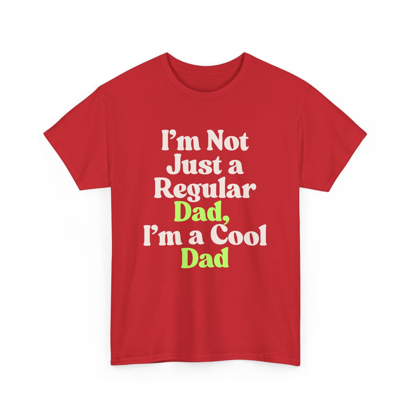 Cool Dad Unisex Heavy Cotton Tee | Funny Dad T-Shirt, Father's Day Gift, Casual Wear, Family Gathering, Gift for Him