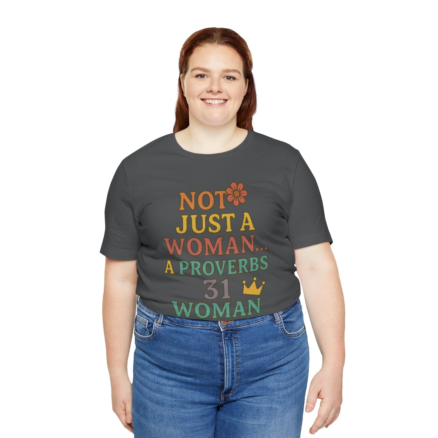 Proverbs 31 Woman Tee, Empowerment Shirt, Faith-Based Gift, Christian Apparel, Inspirational Clothing, Modest Fashion