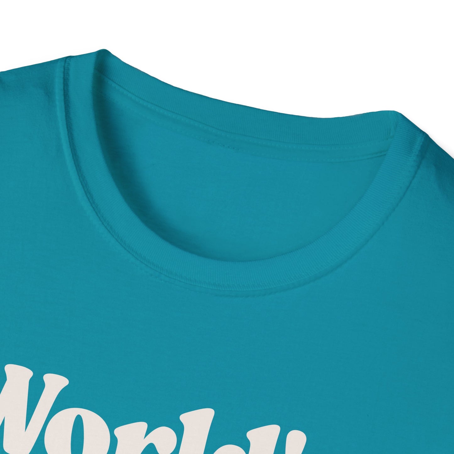 World's Okayest Dad Unisex Softstyle T-Shirt, Father's Day Gift, Casual Dad Tee, Funny Dad T-Shirt, Gift for Him, Dad Humor Shirt