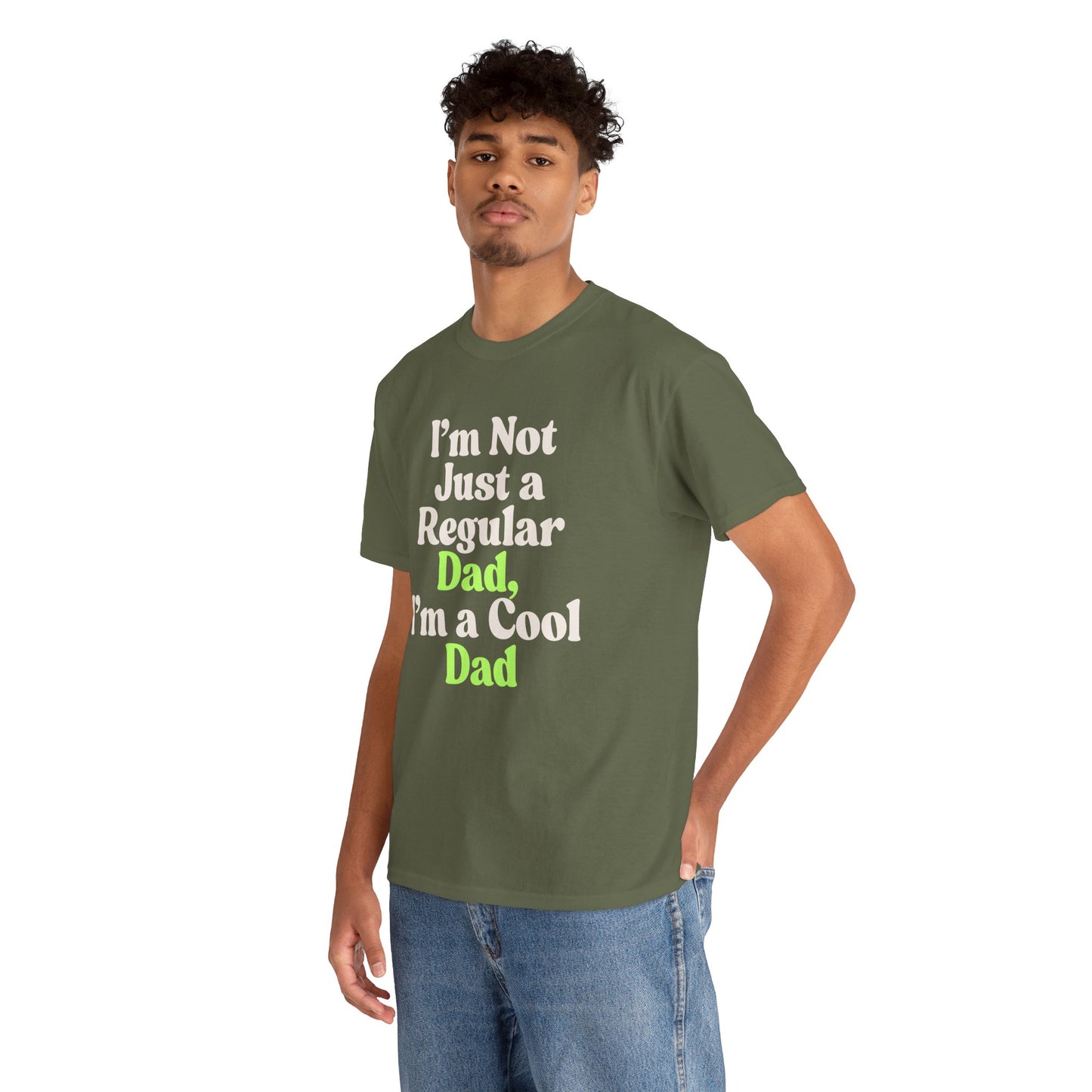 Cool Dad Unisex Heavy Cotton Tee | Funny Dad T-Shirt, Father's Day Gift, Casual Wear, Family Gathering, Gift for Him