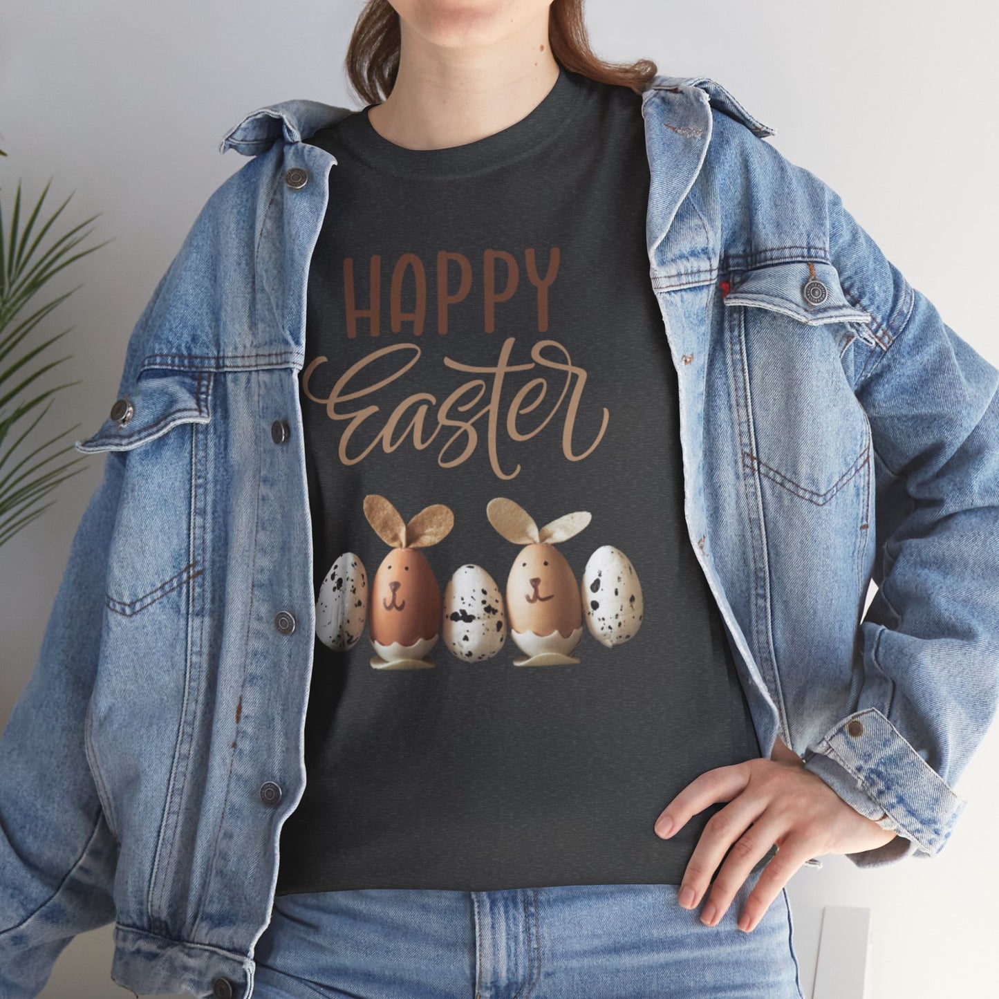 Happy Easter Unisex Heavy Cotton Tee