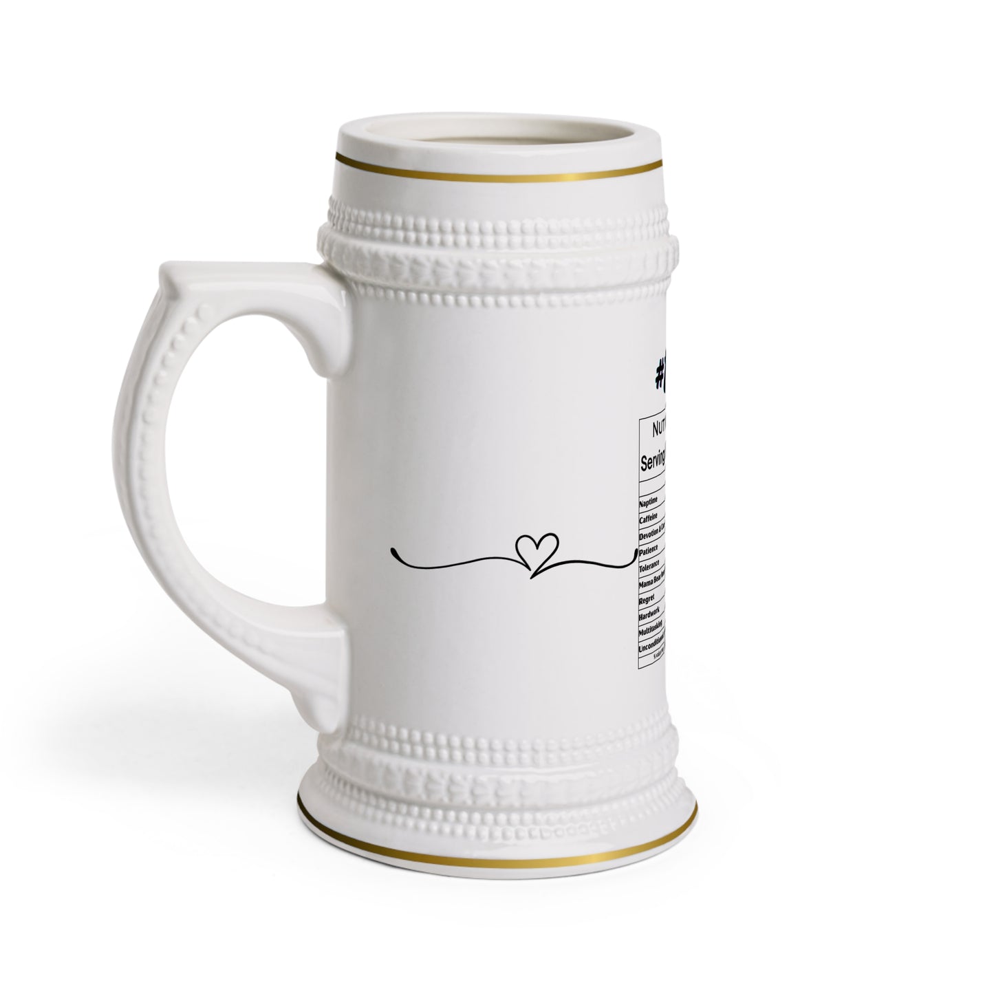 Mom Stein Mug - Unique Gift for Mother's Day, Celebrate Mom, Supermom Mug, Personalized Drinkware, Mom Appreciation