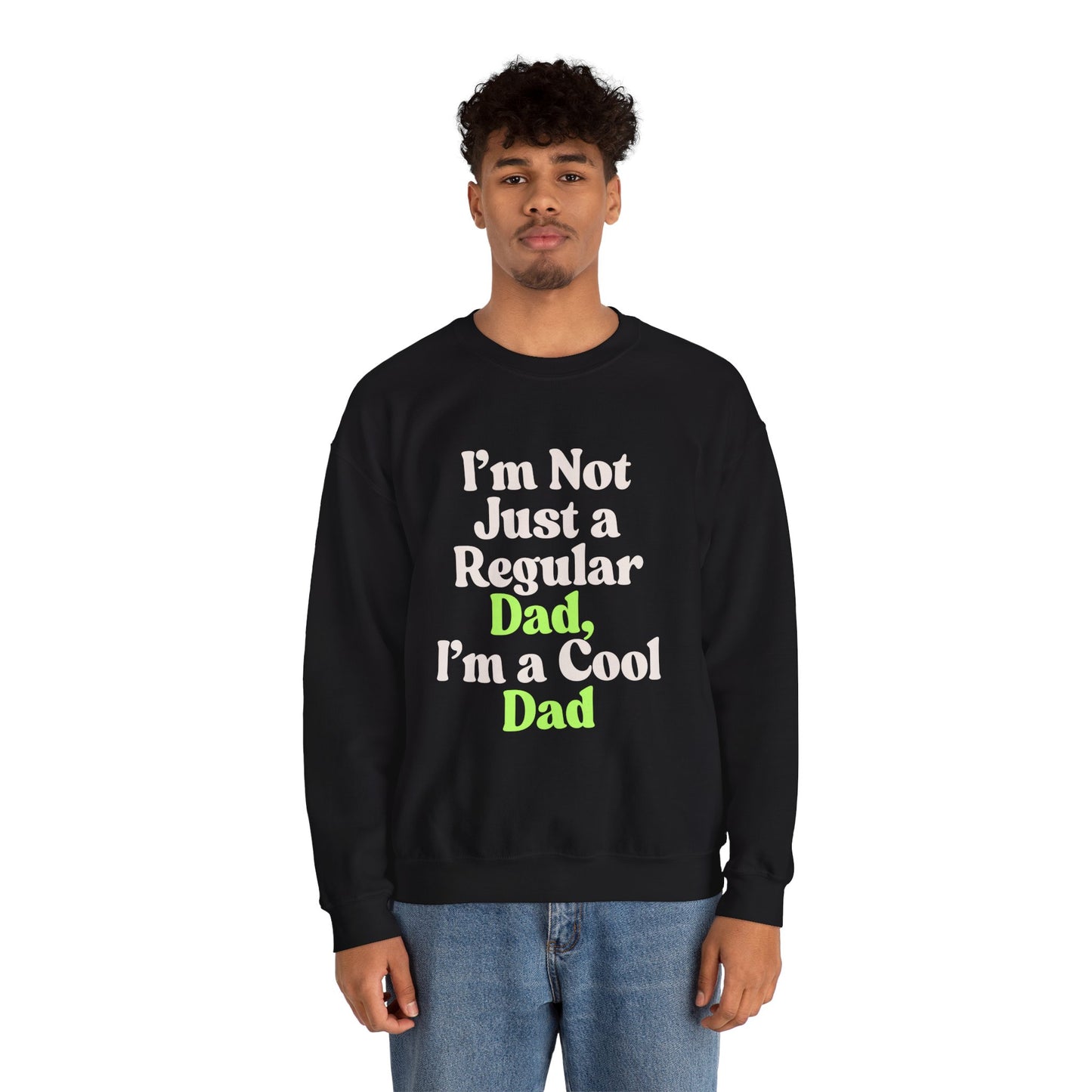 Cool Dad Crewneck Sweatshirt | Unisex Gift for Father's Day, Dad's Birthday, Casual Wear, Funny Gifts for Dads, Relaxed Fit