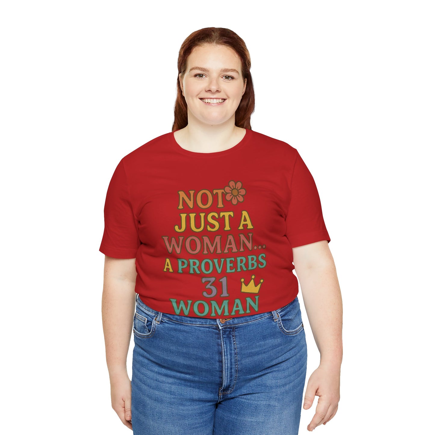 Proverbs 31 Woman Tee, Empowerment Shirt, Faith-Based Gift, Christian Apparel, Inspirational Clothing, Modest Fashion