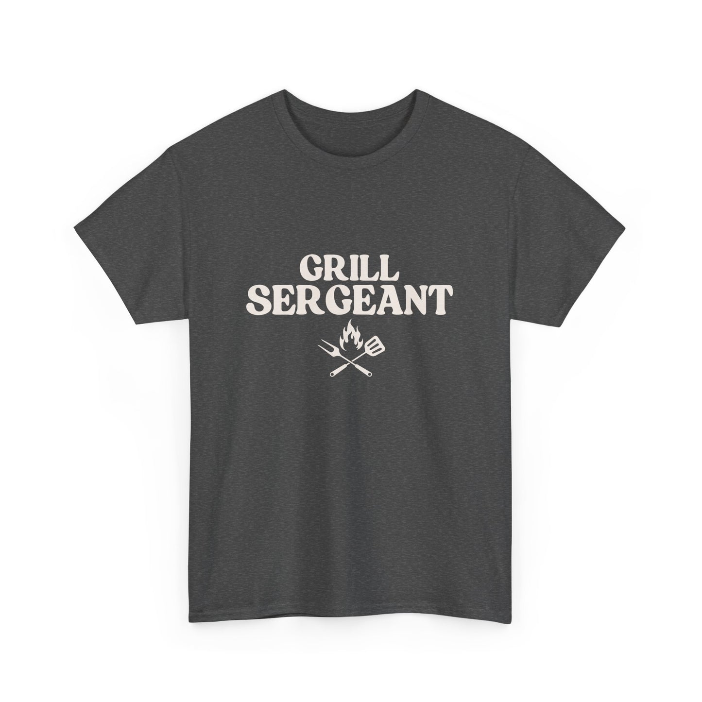 Unisex Cotton Tee - Grill Sergeant, Funny BBQ Shirt, Father's Day Gift, Cookout Apparel, Summer Party Wear, Casual T-Shirt