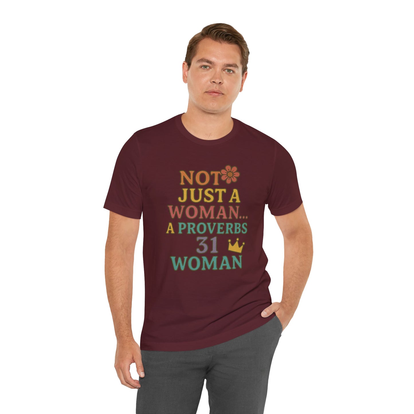 Proverbs 31 Woman Tee, Empowerment Shirt, Faith-Based Gift, Christian Apparel, Inspirational Clothing, Modest Fashion