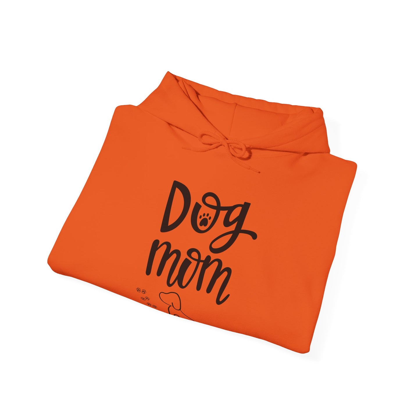 Dog Mom Hooded Sweatshirt, Cute Dog Lover Gift, Pet Owner Apparel, Cozy Sweatshirt for Dog Lovers, Animal Lover Hoodie