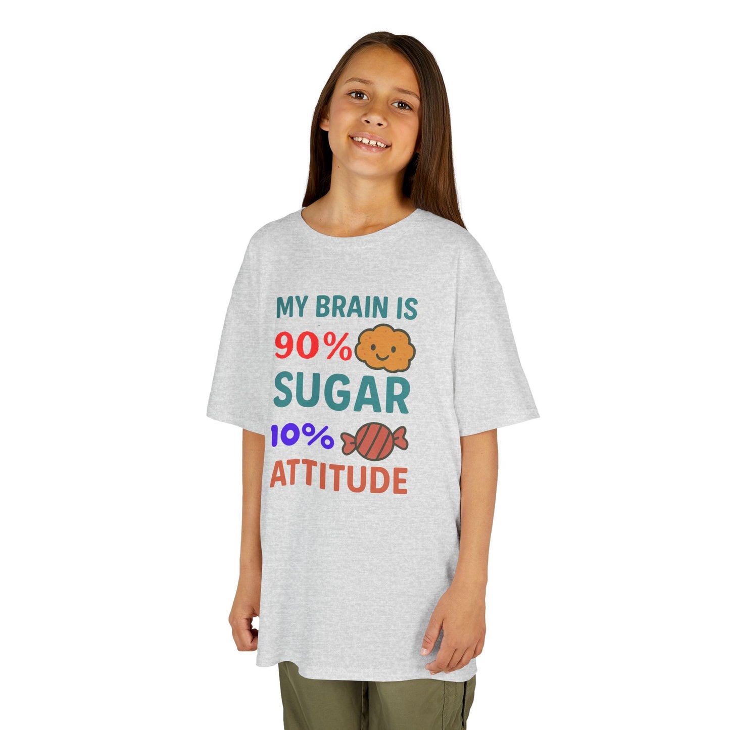 Fun Kids' Tee with Sweet Attitude
