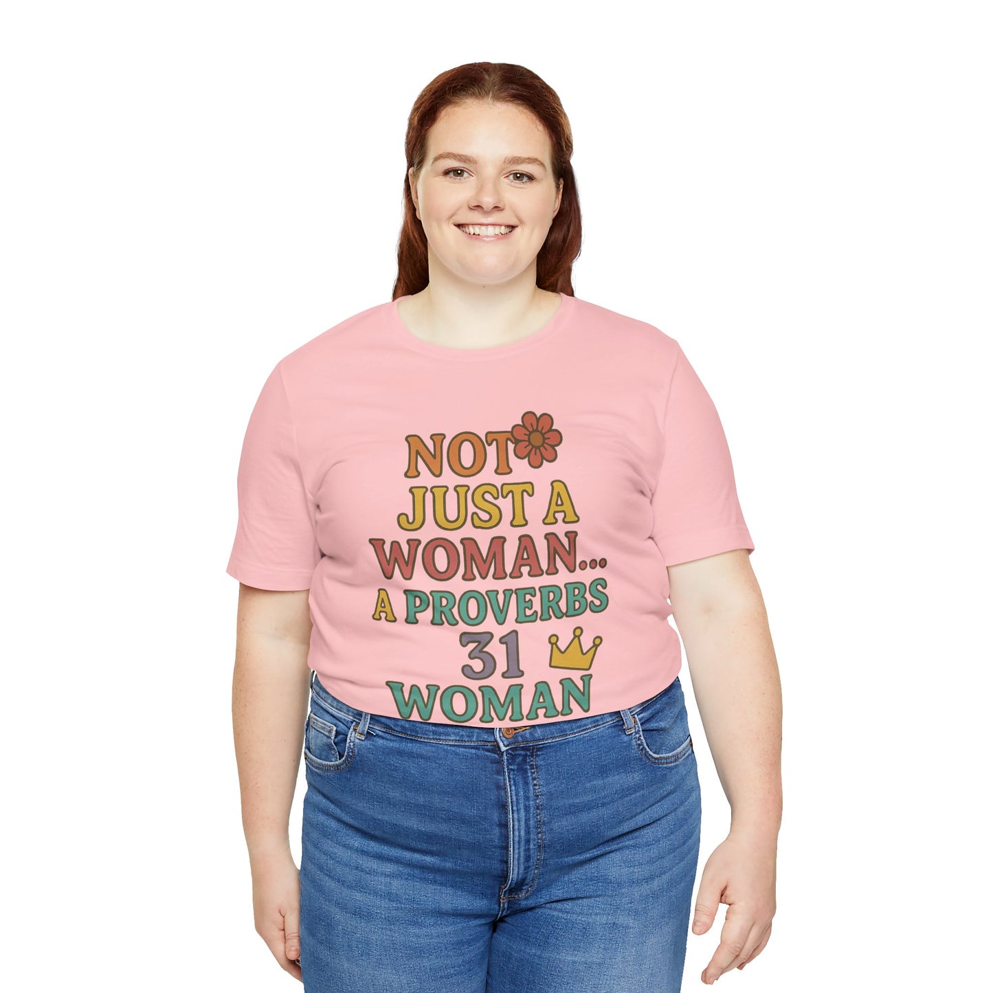 Proverbs 31 Woman Tee, Empowerment Shirt, Faith-Based Gift, Christian Apparel, Inspirational Clothing, Modest Fashion