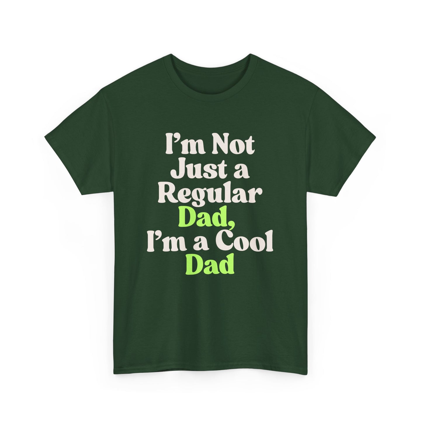 Cool Dad Unisex Heavy Cotton Tee | Funny Dad T-Shirt, Father's Day Gift, Casual Wear, Family Gathering, Gift for Him