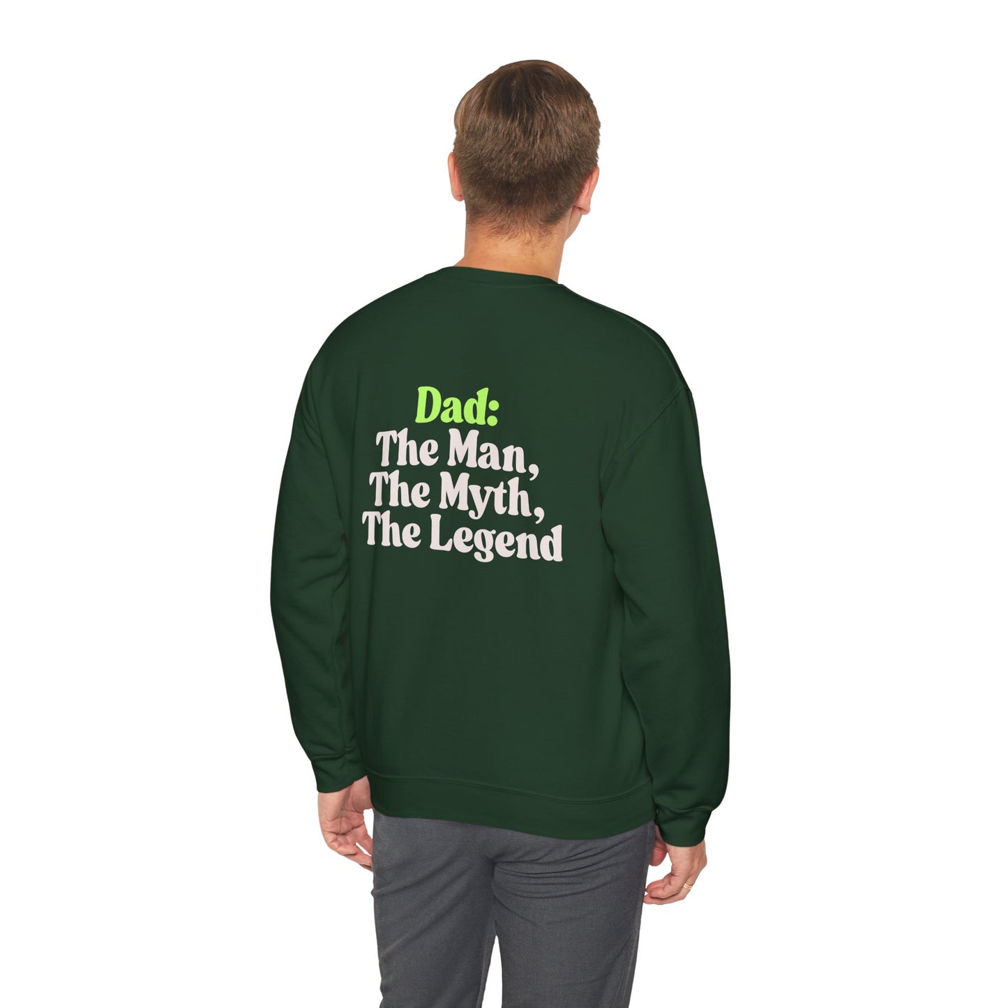 Gift for Dad, Father's Day Apparel, Casual Wear, Dad's Birthday Gift - Print on the back only