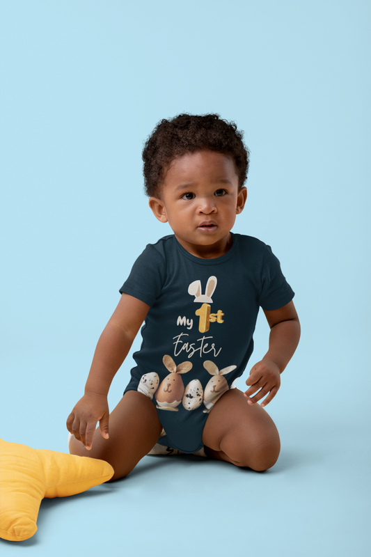 Easter Infant Bodysuit - My 1st Easter Bunny Design