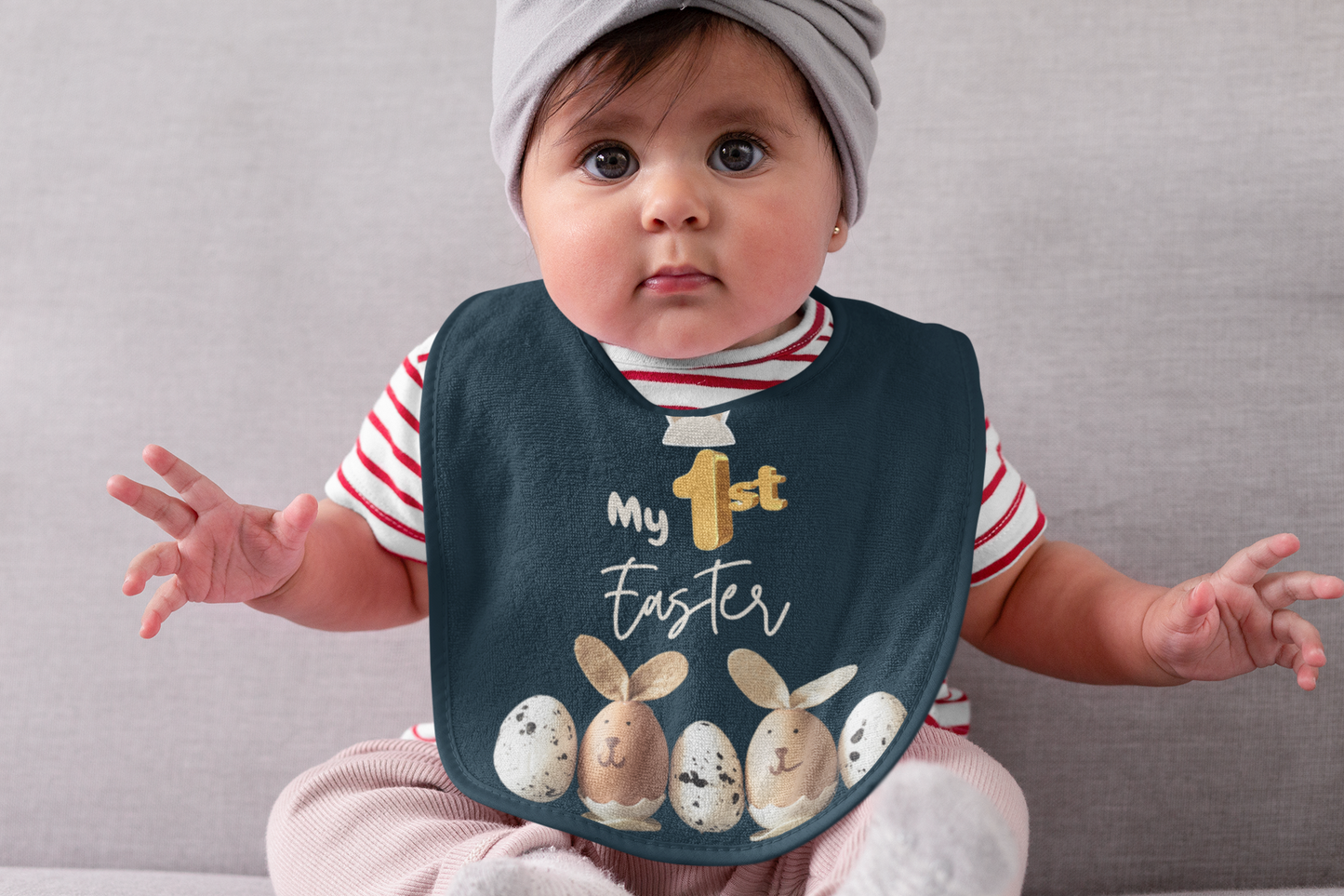 Easter Infant Bodysuit - My 1st Easter Bunny Design