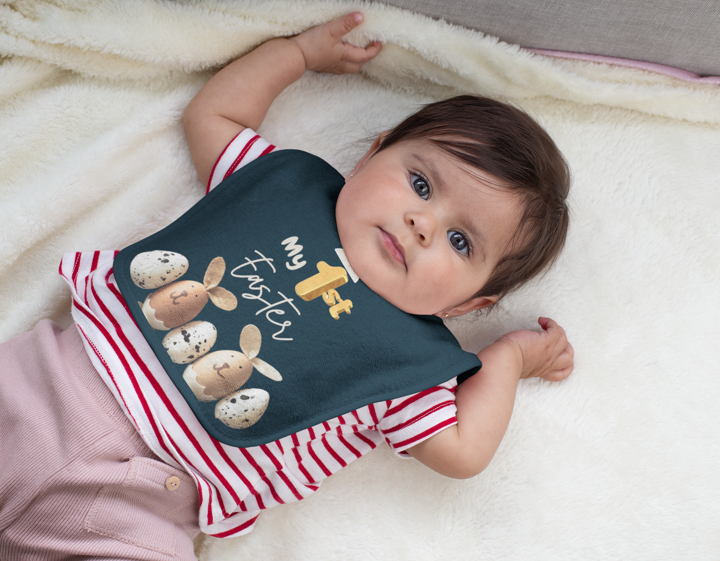 Easter Infant Bodysuit - My 1st Easter Bunny Design