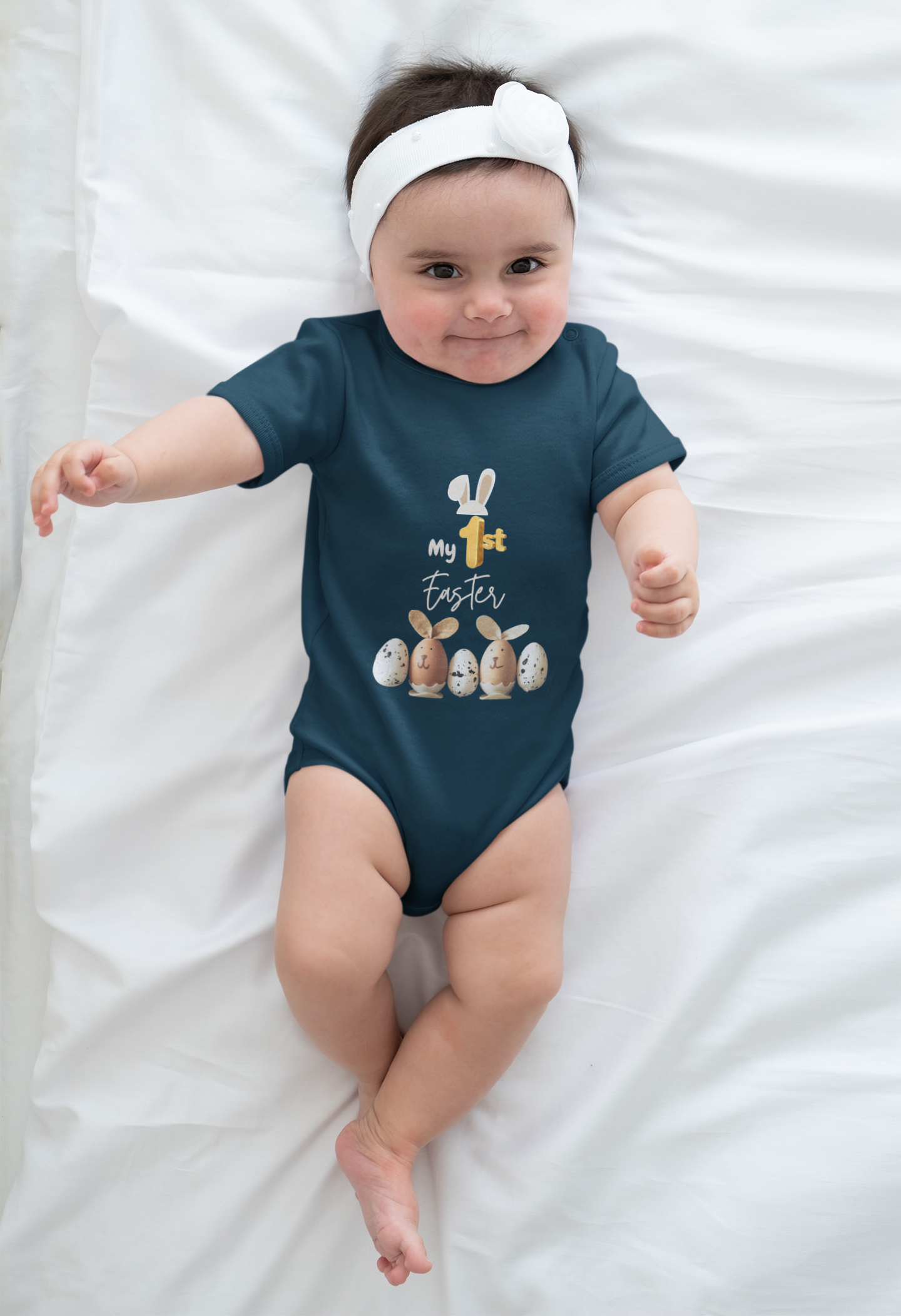 Easter Infant Bodysuit - My 1st Easter Bunny Design