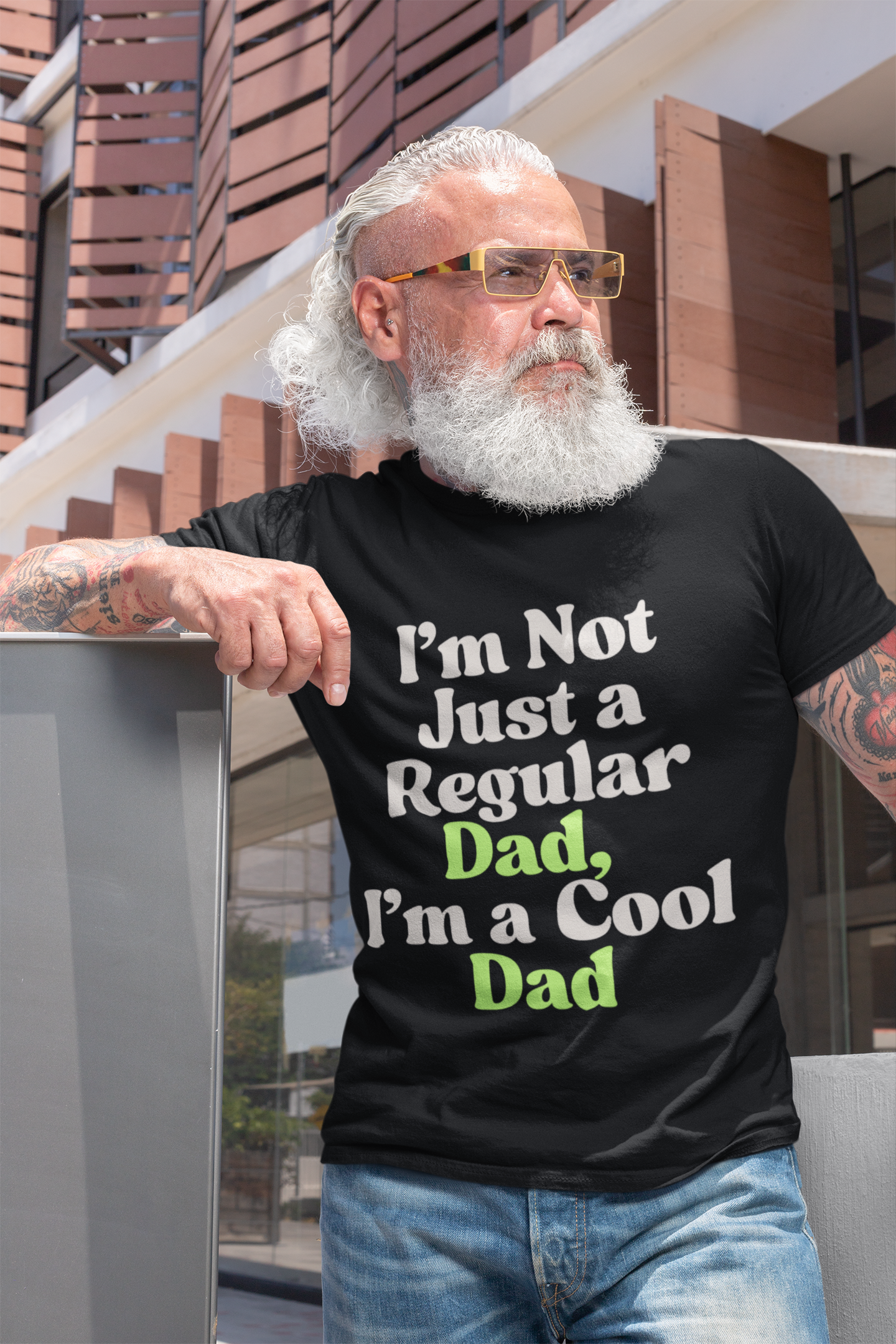 Cool Dad Unisex Heavy Cotton Tee | Funny Dad T-Shirt, Father's Day Gift, Casual Wear, Family Gathering, Gift for Him
