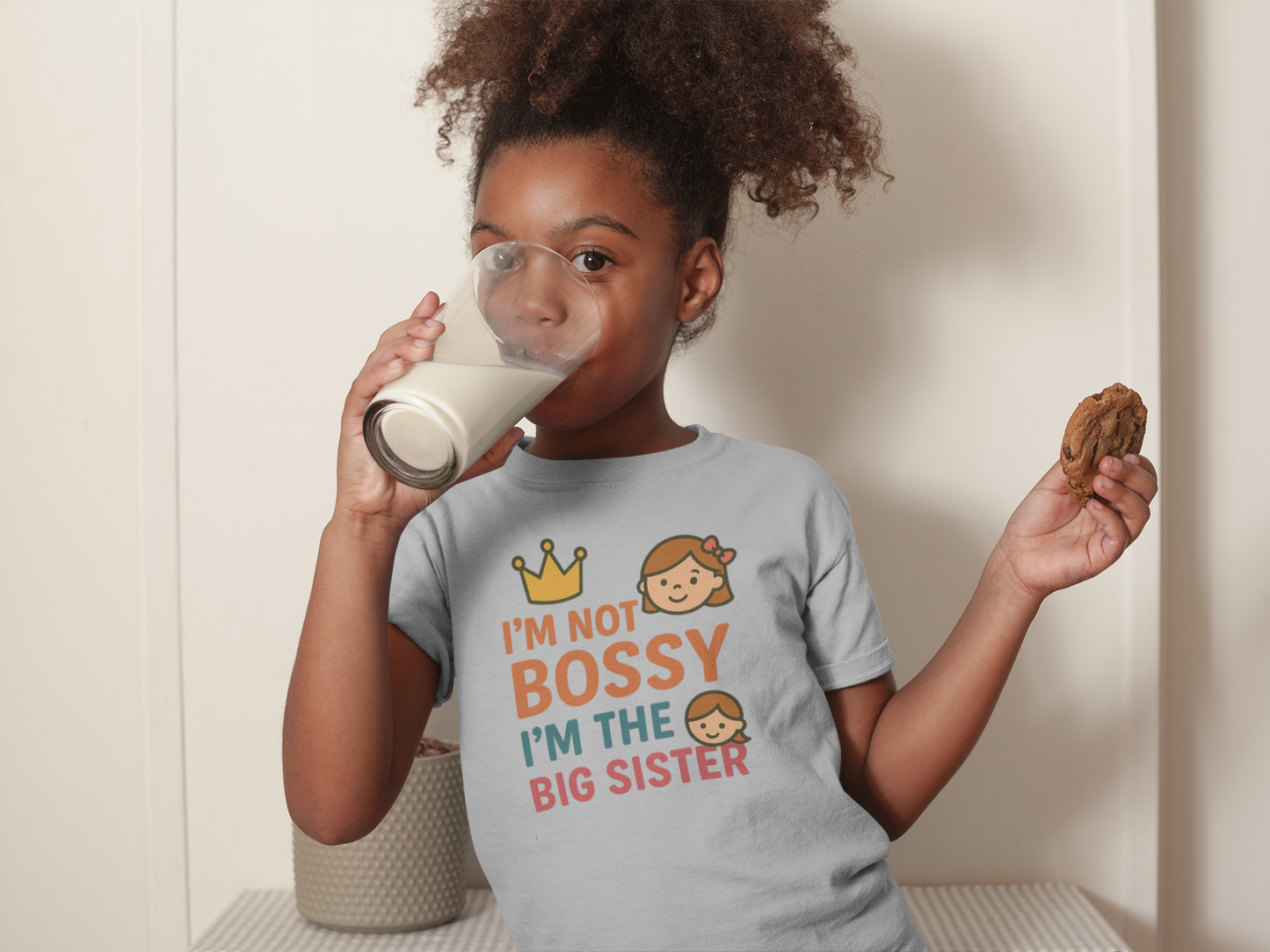 Big Sister Softstyle Tee, Cute Kids Shirt, Sister Gift, Birthday Shirt, Family Love Tee, Toddler Casual Wear