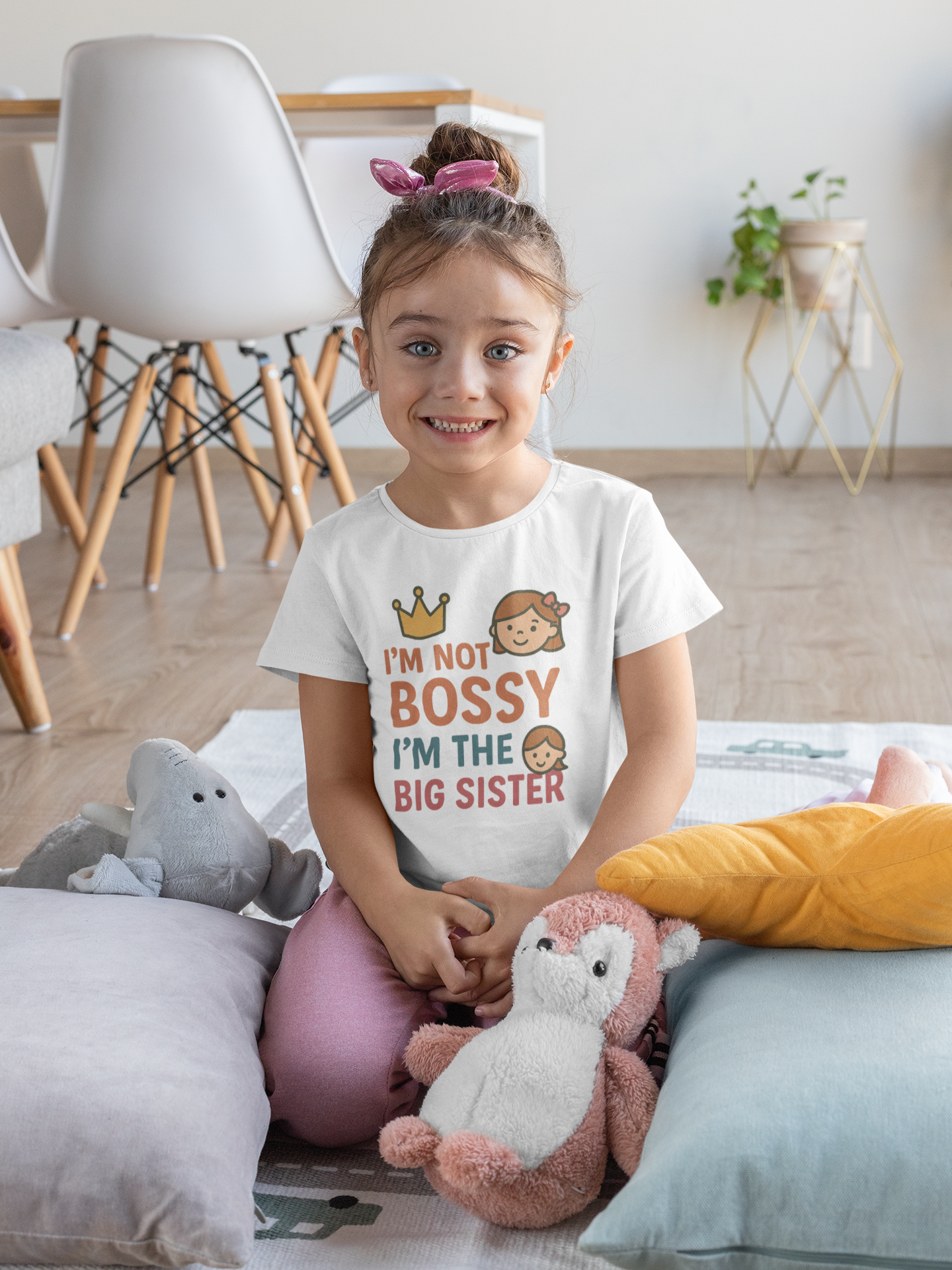 Big Sister Softstyle Tee, Cute Kids Shirt, Sister Gift, Birthday Shirt, Family Love Tee, Toddler Casual Wear