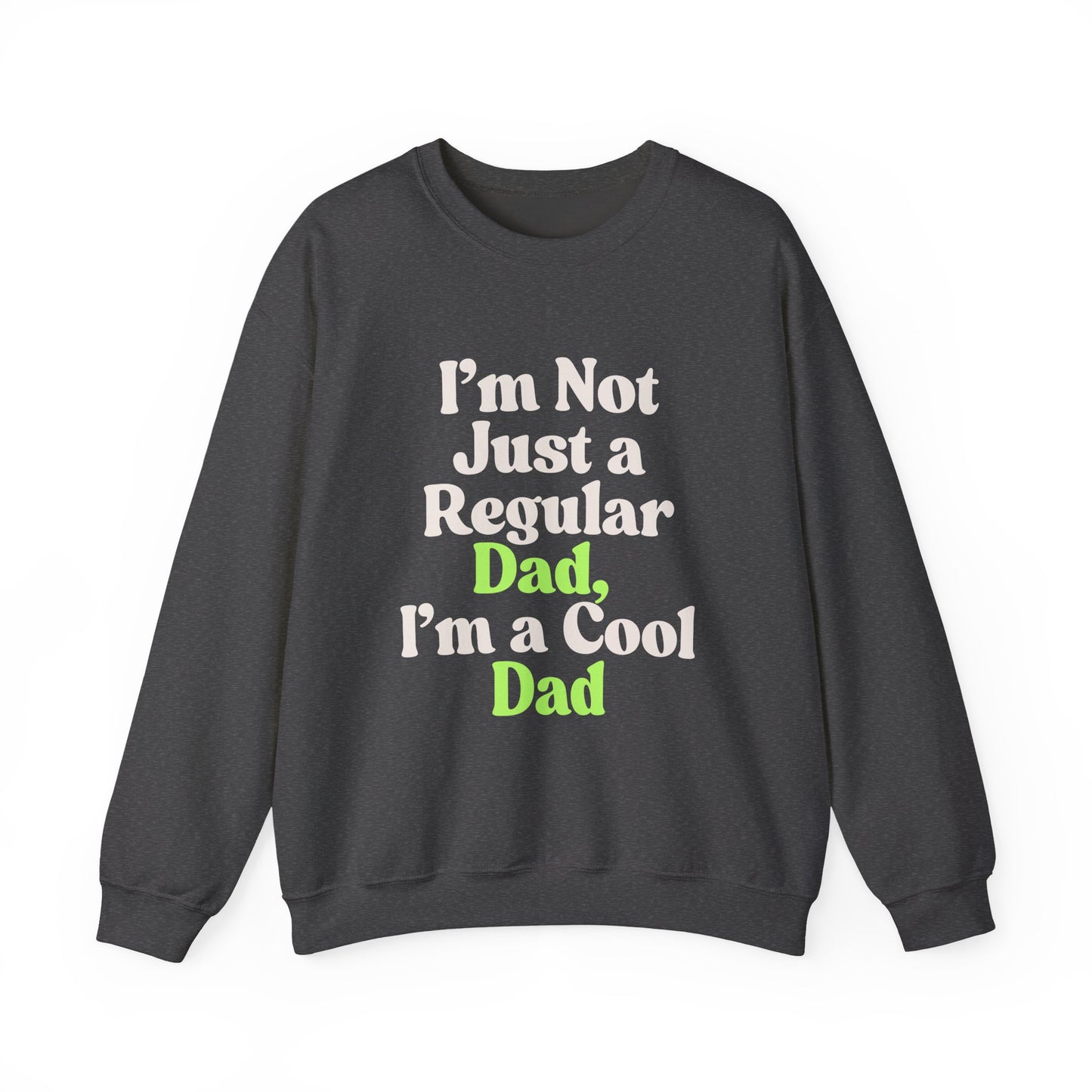 Cool Dad Crewneck Sweatshirt | Unisex Gift for Father's Day, Dad's Birthday, Casual Wear, Funny Gifts for Dads, Relaxed Fit