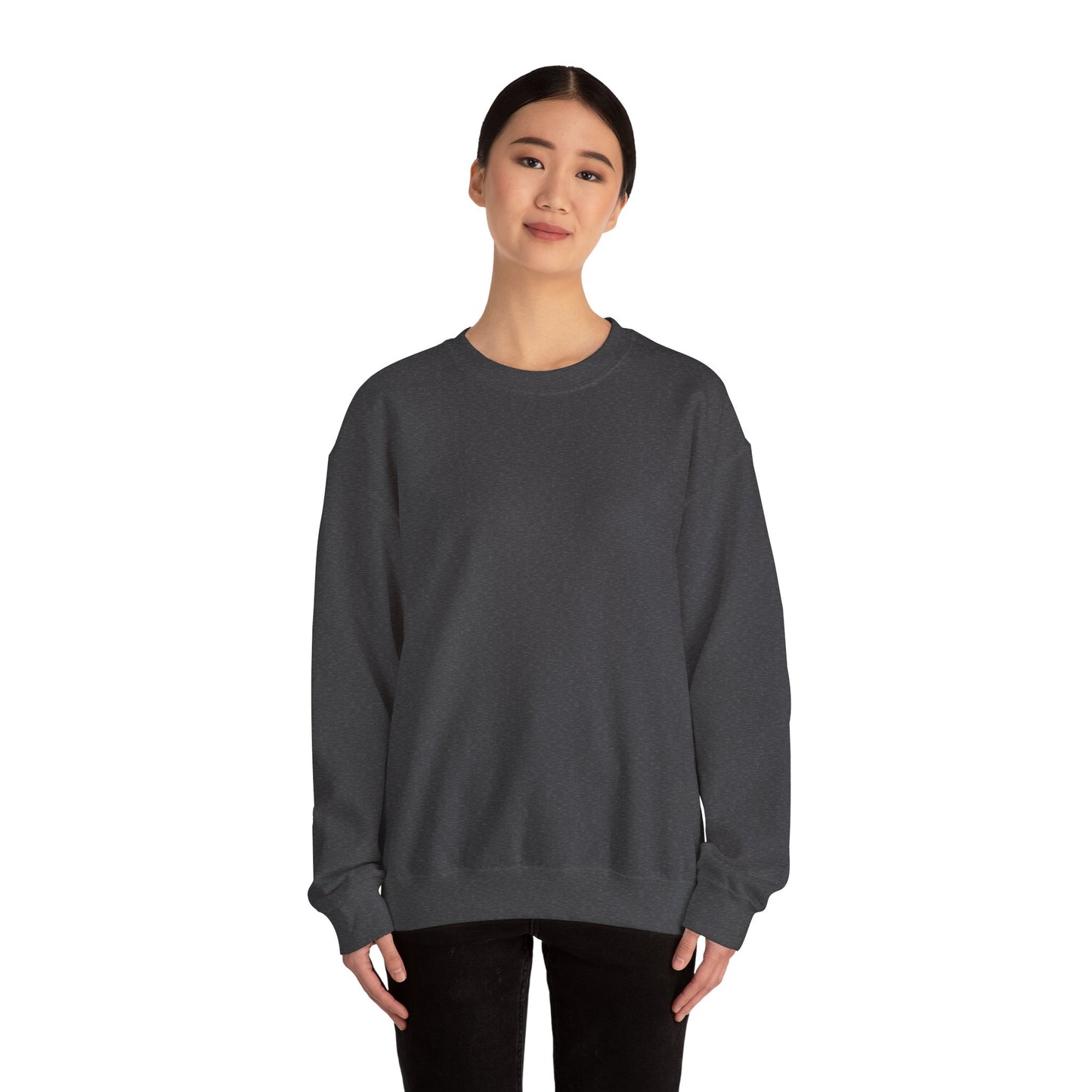 Running Late Is My Cardio Unisex Crewneck Sweatshirt - Cozy Activewear for Fitness Enthusiasts - Back print only