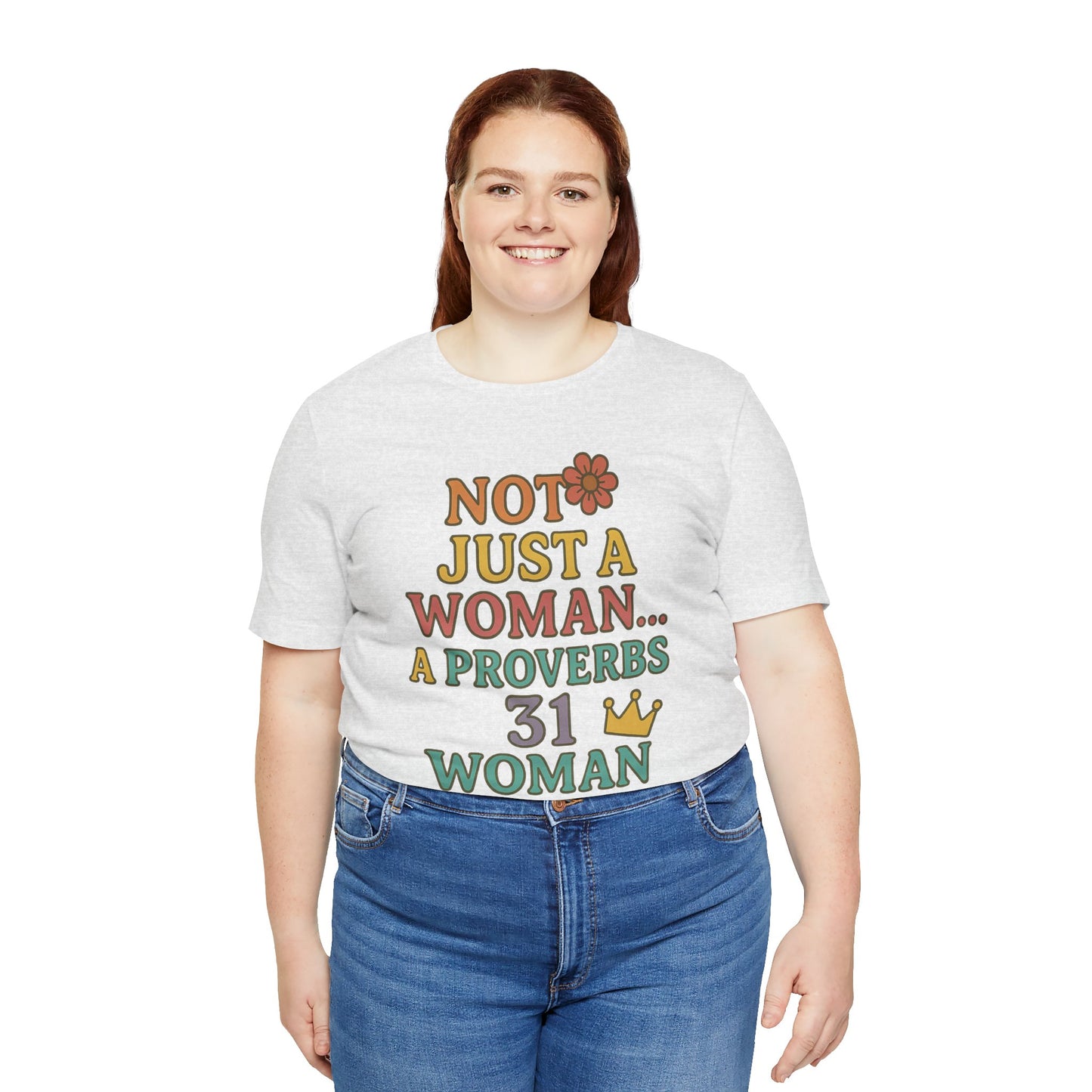 Proverbs 31 Woman Tee, Empowerment Shirt, Faith-Based Gift, Christian Apparel, Inspirational Clothing, Modest Fashion