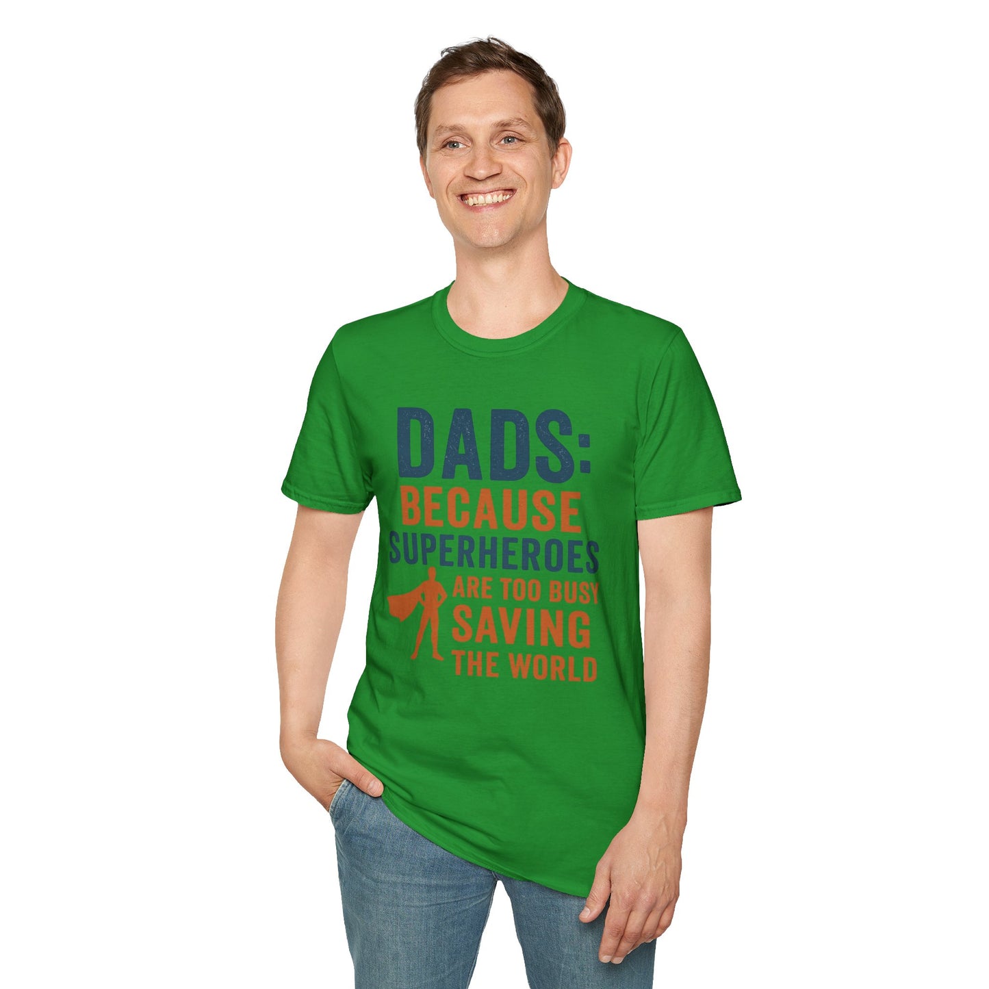 Dad Superhero T-Shirt, Funny Gift for Fathers Day, Unisex Tee, Birthday Gift for Dad, Family Reunion T-Shirt, Dad Humor Shirt