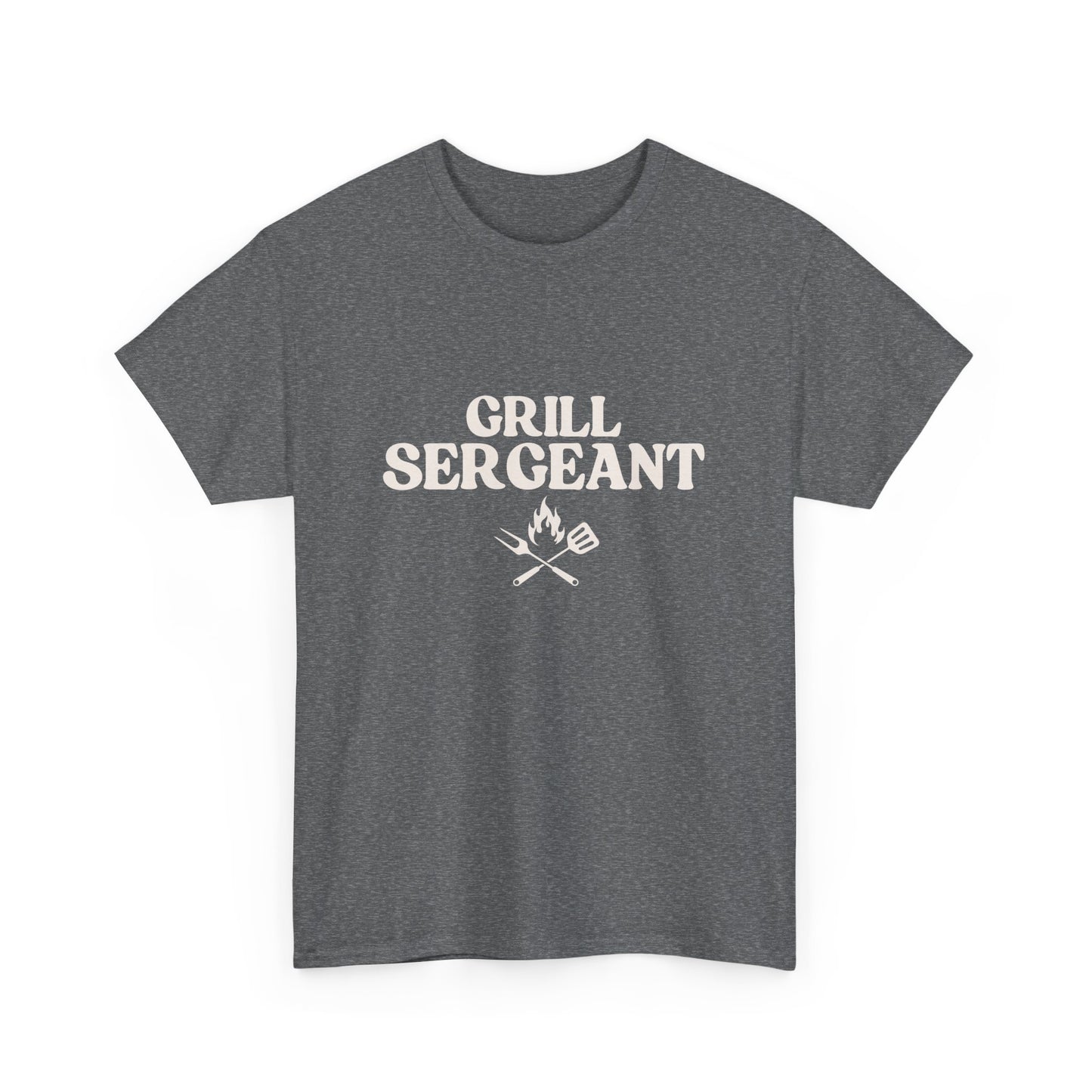 Unisex Cotton Tee - Grill Sergeant, Funny BBQ Shirt, Father's Day Gift, Cookout Apparel, Summer Party Wear, Casual T-Shirt