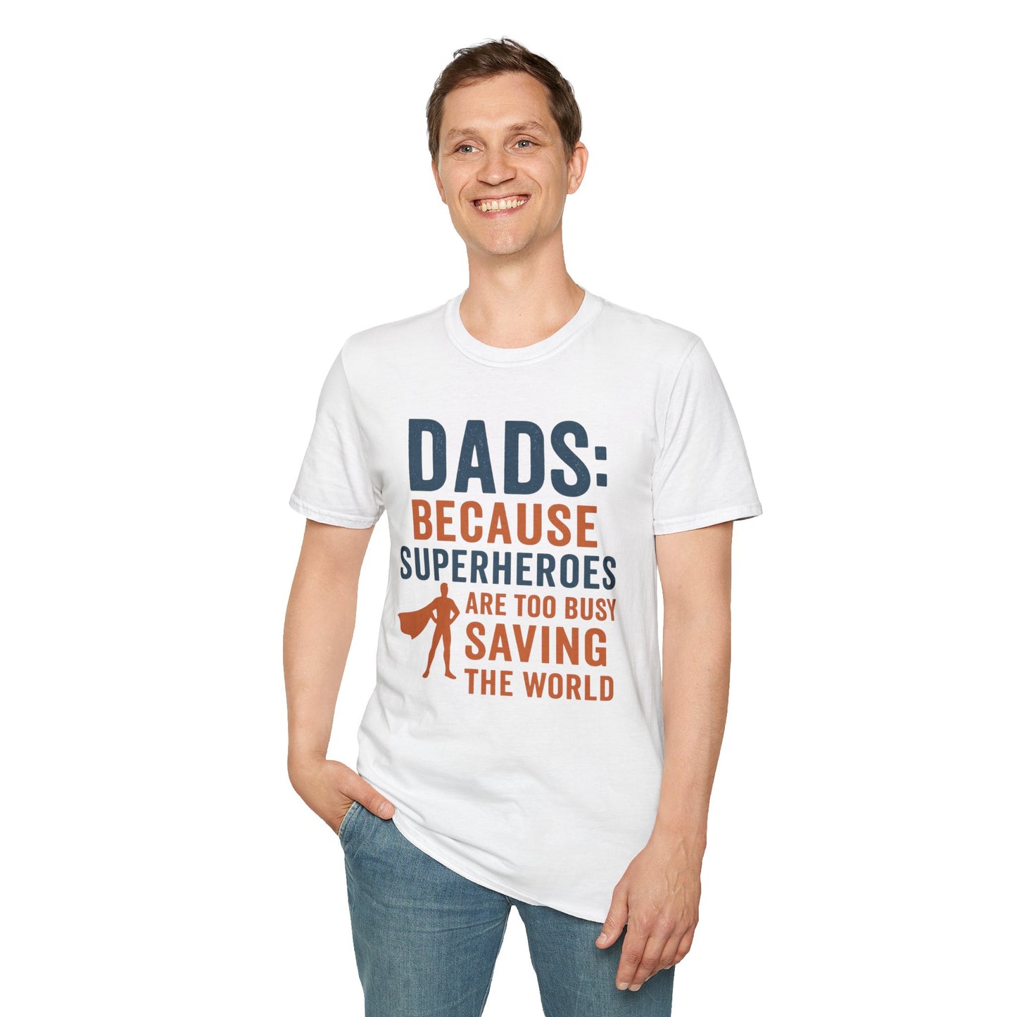 Dad Superhero T-Shirt, Funny Gift for Fathers Day, Unisex Tee, Birthday Gift for Dad, Family Reunion T-Shirt, Dad Humor Shirt