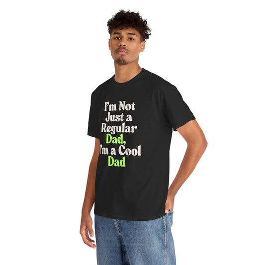 Cool Dad Unisex Heavy Cotton Tee | Funny Dad T-Shirt, Father's Day Gift, Casual Wear, Family Gathering, Gift for Him