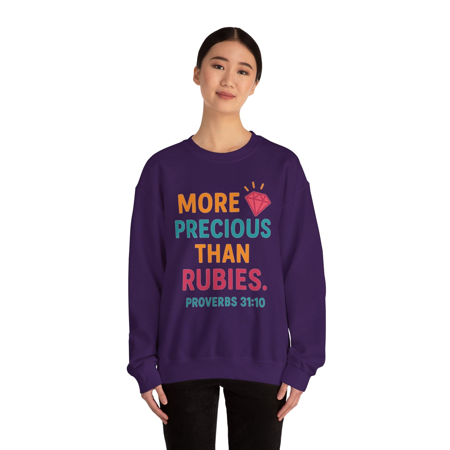 Inspirational Proverbs Sweatshirt | Cozy Crewneck | Gifts for Friends, Bible Verse Apparel, Faith Fashion, Unisex Clothing