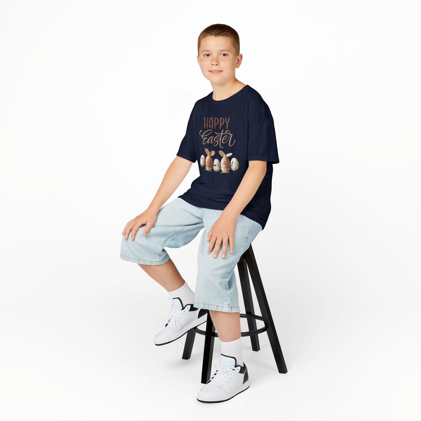 Happy Easter Kids Heavy Cotton Tee