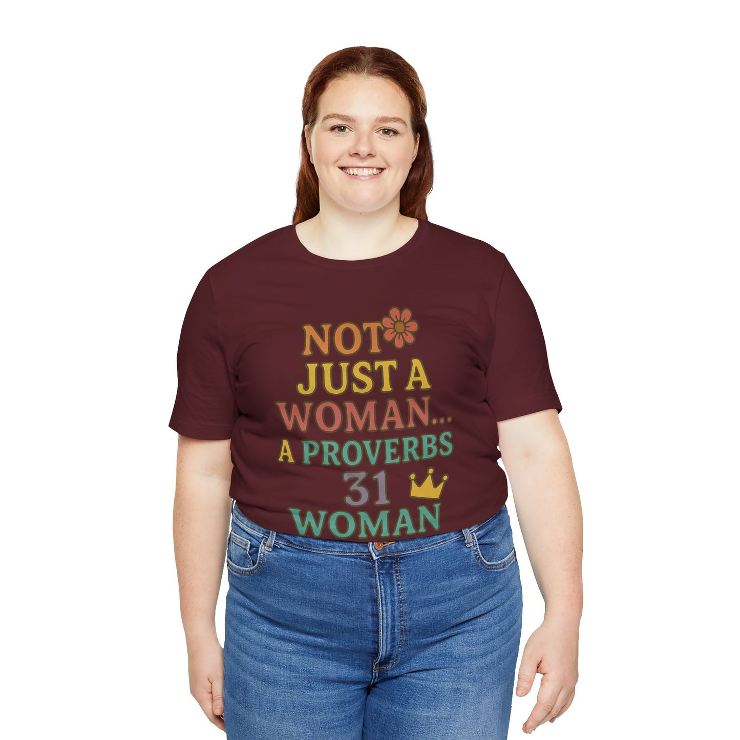 Proverbs 31 Woman Tee, Empowerment Shirt, Faith-Based Gift, Christian Apparel, Inspirational Clothing, Modest Fashion