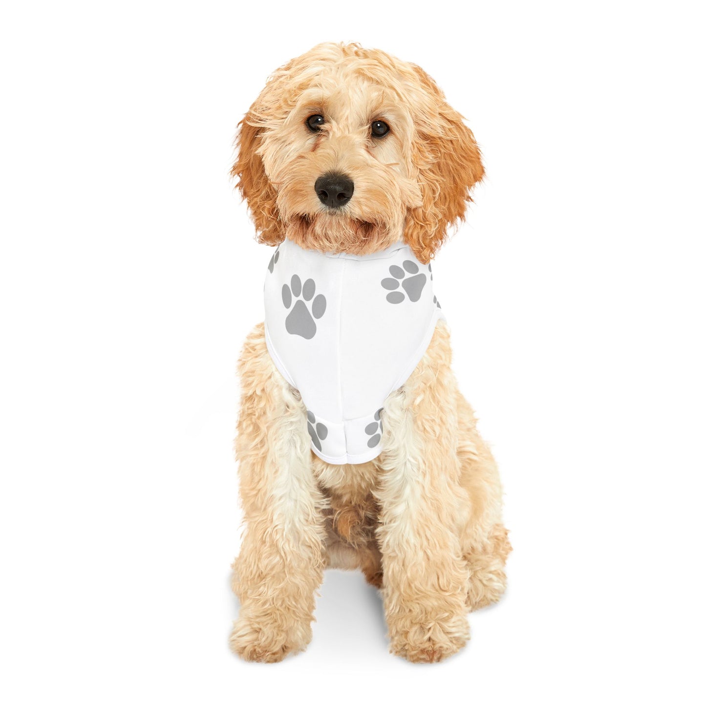 Fabulous Paw Print Pet Hoodie - Cozy & Stylish Dog or Cat Apparel