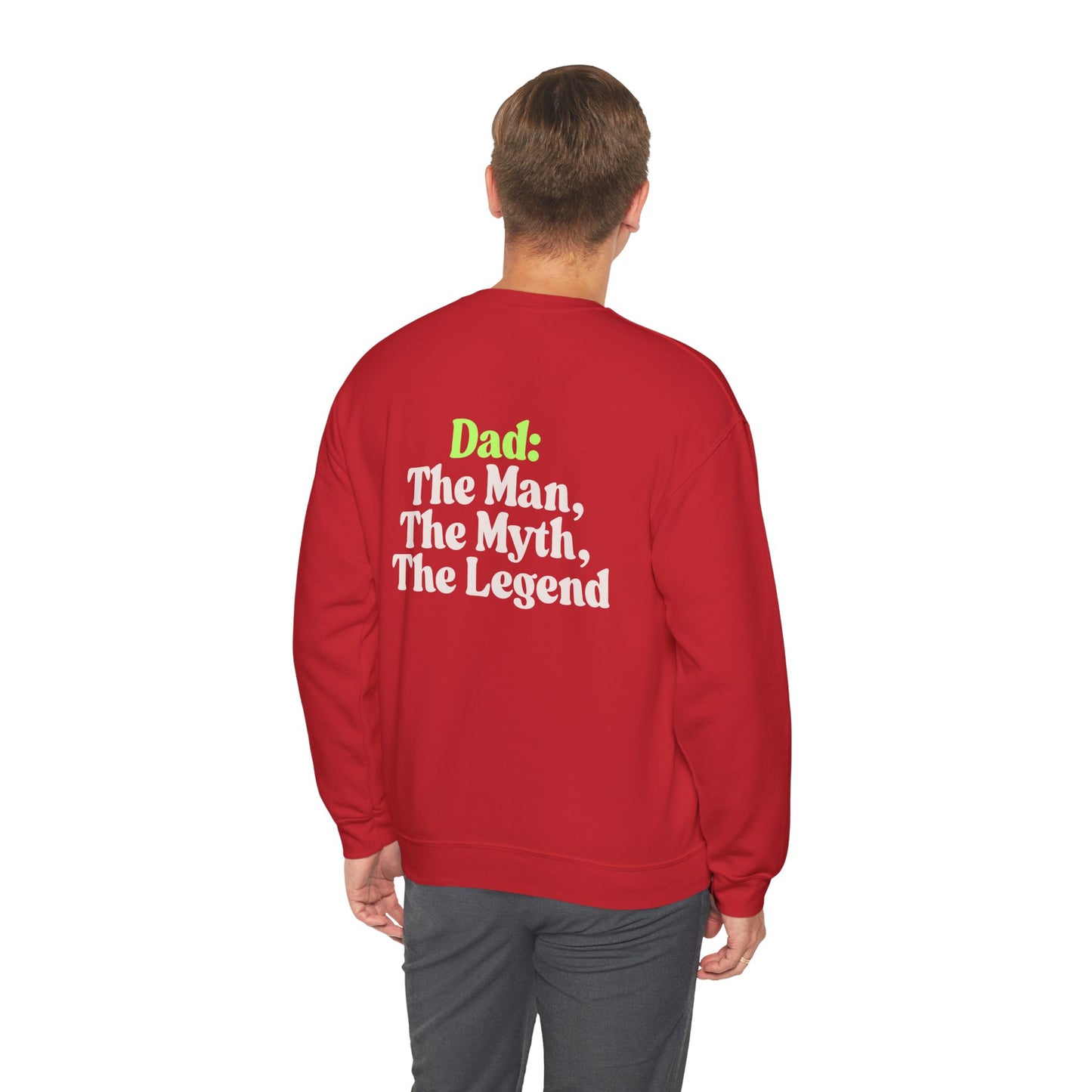 Gift for Dad, Father's Day Apparel, Casual Wear, Dad's Birthday Gift - Print on the back only