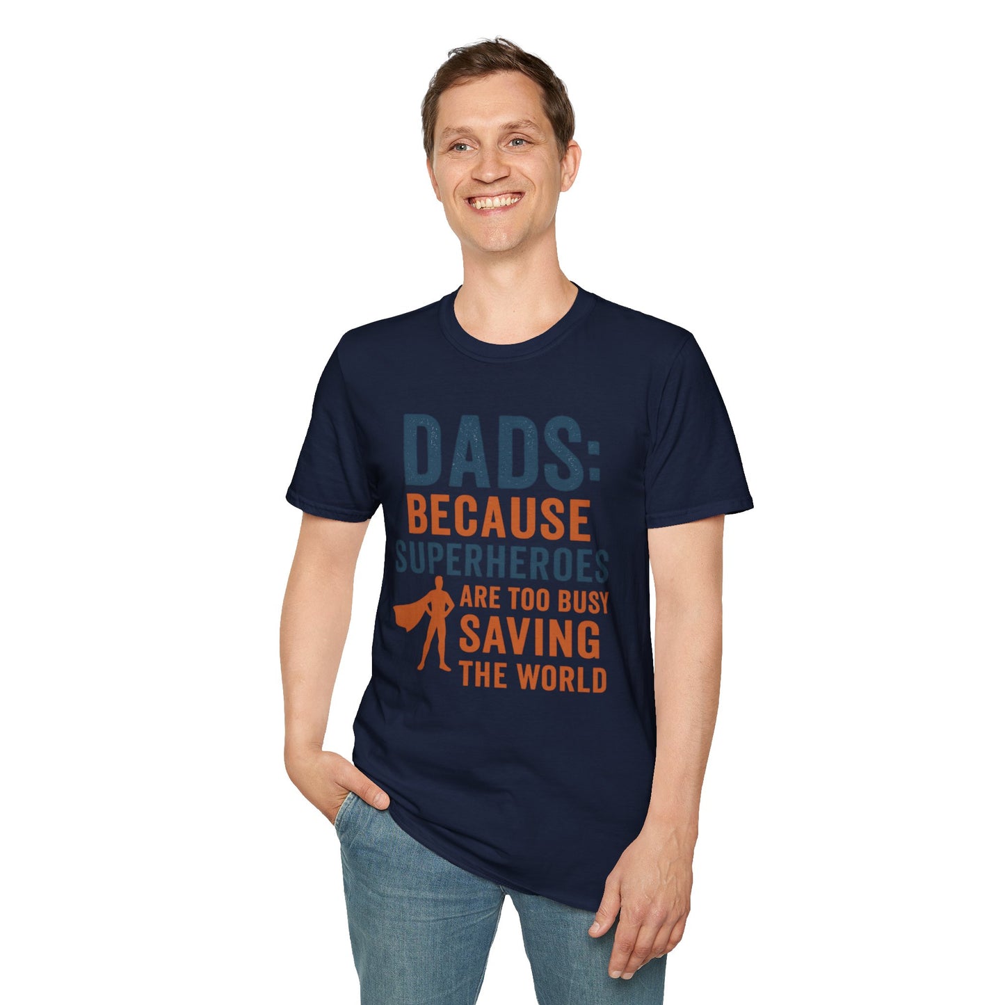 Dad Superhero T-Shirt, Funny Gift for Fathers Day, Unisex Tee, Birthday Gift for Dad, Family Reunion T-Shirt, Dad Humor Shirt