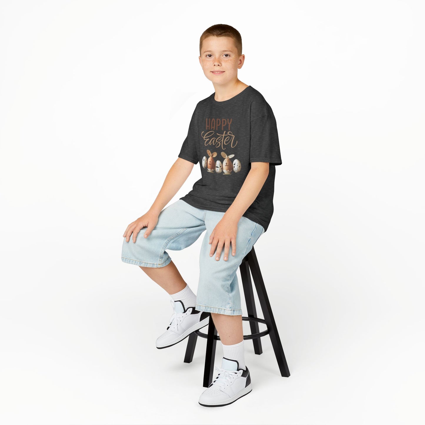 Happy Easter Kids Heavy Cotton Tee