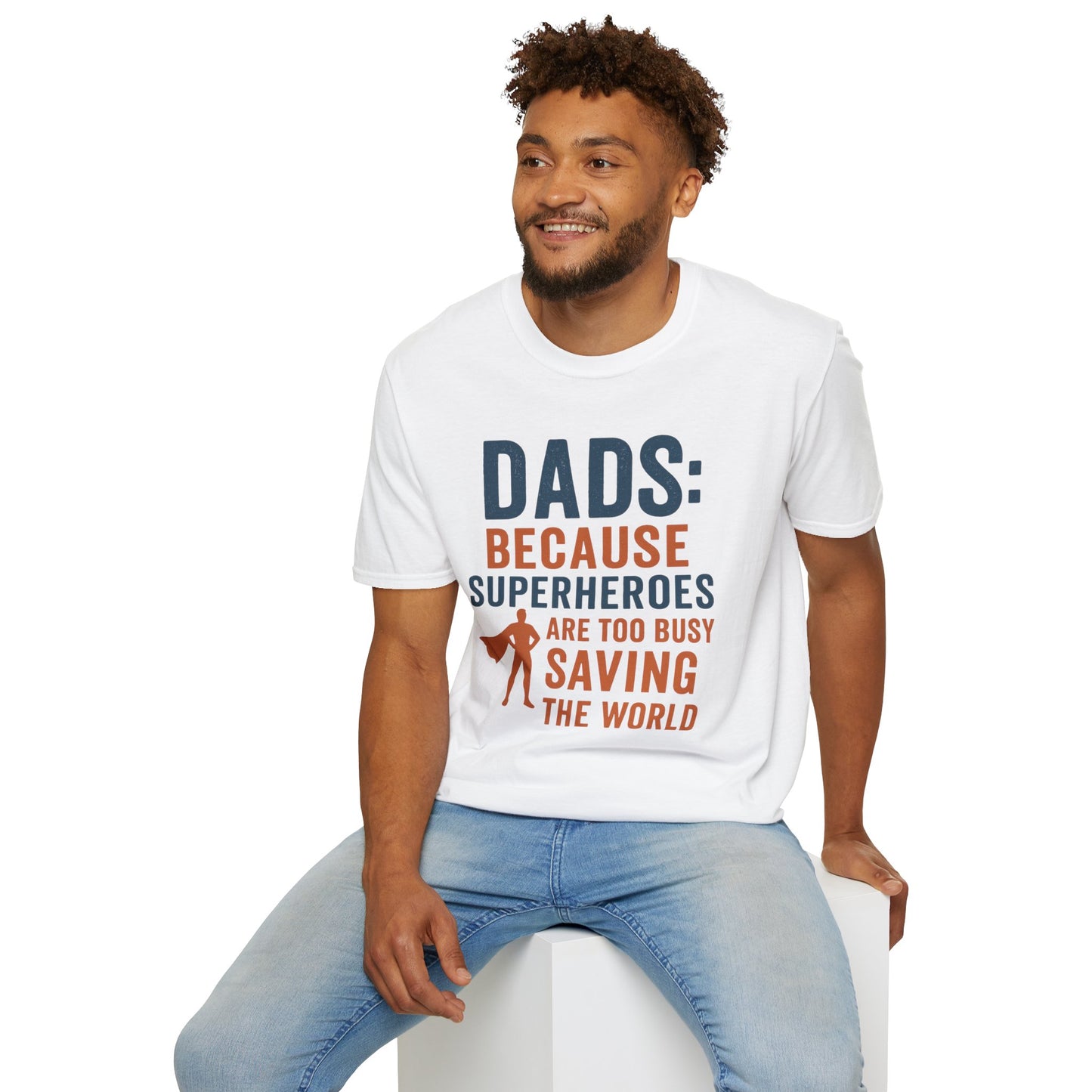 Dad Superhero T-Shirt, Funny Gift for Fathers Day, Unisex Tee, Birthday Gift for Dad, Family Reunion T-Shirt, Dad Humor Shirt
