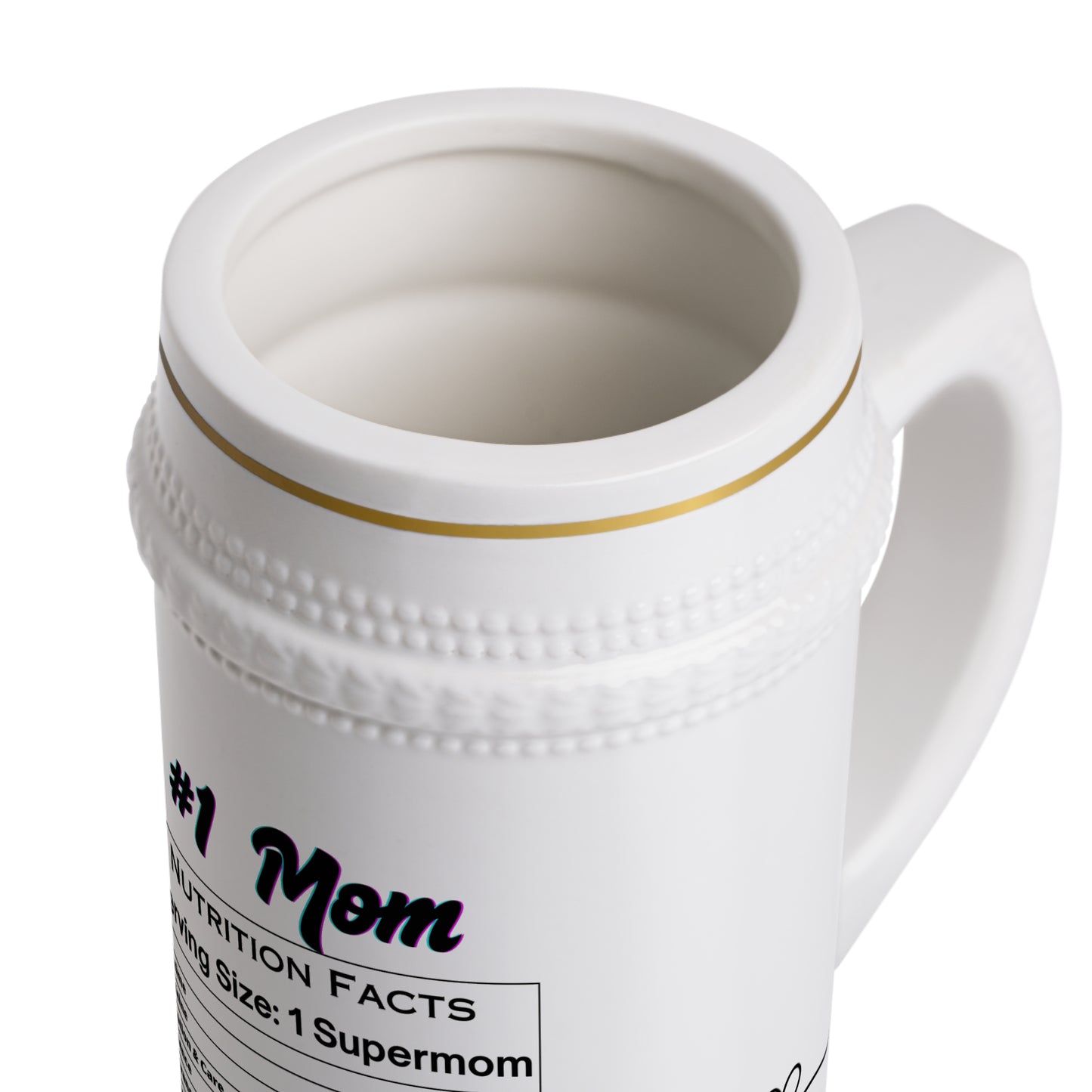 Mom Stein Mug - Unique Gift for Mother's Day, Celebrate Mom, Supermom Mug, Personalized Drinkware, Mom Appreciation