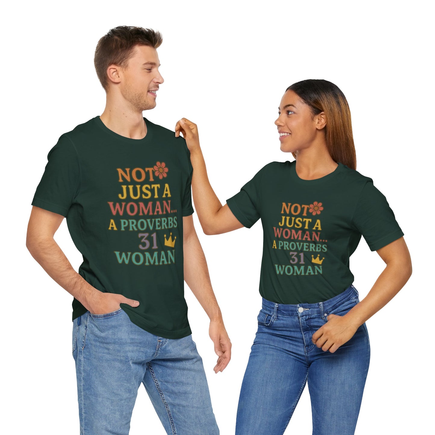 Proverbs 31 Woman Tee, Empowerment Shirt, Faith-Based Gift, Christian Apparel, Inspirational Clothing, Modest Fashion