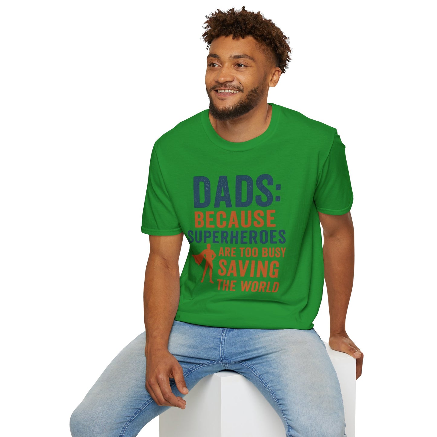Dad Superhero T-Shirt, Funny Gift for Fathers Day, Unisex Tee, Birthday Gift for Dad, Family Reunion T-Shirt, Dad Humor Shirt