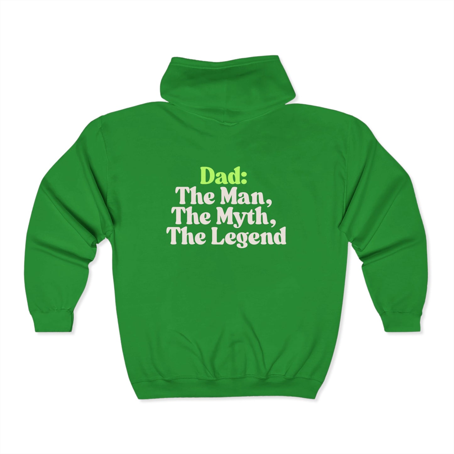 Dad Hoodie - Perfect Gift for Fathers, Birthday, Father's Day, Casual Wear - Back print only