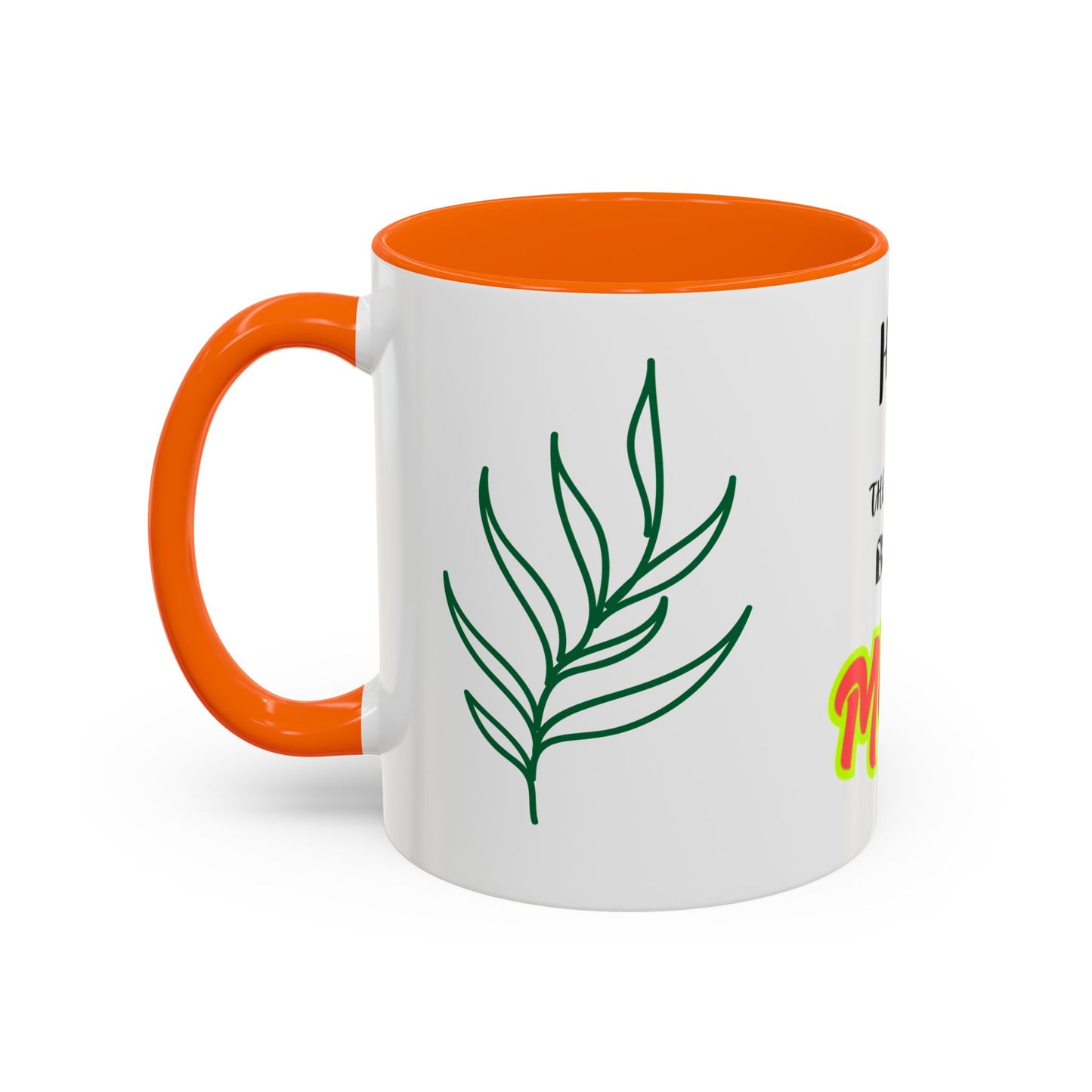 Best Mum Accent Coffee Mug | Perfect Gift for Mother's Day
