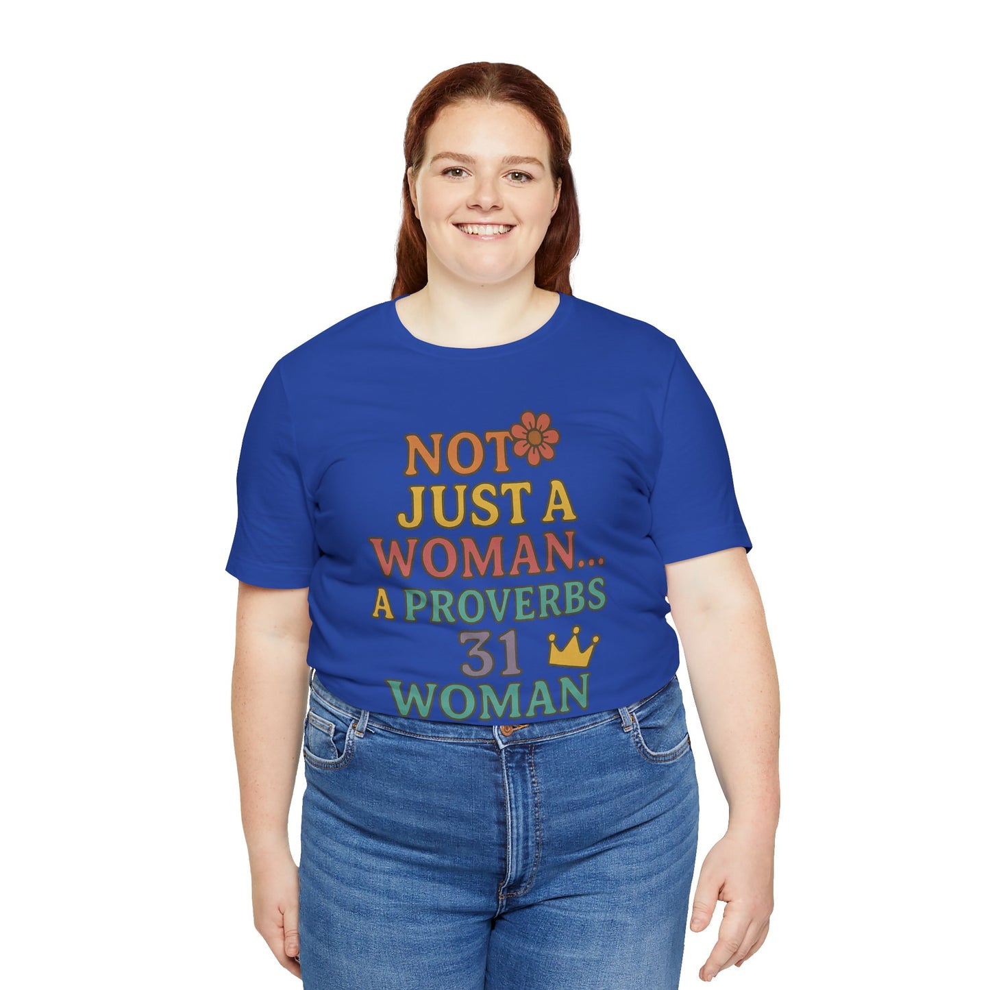 Proverbs 31 Woman Tee, Empowerment Shirt, Faith-Based Gift, Christian Apparel, Inspirational Clothing, Modest Fashion