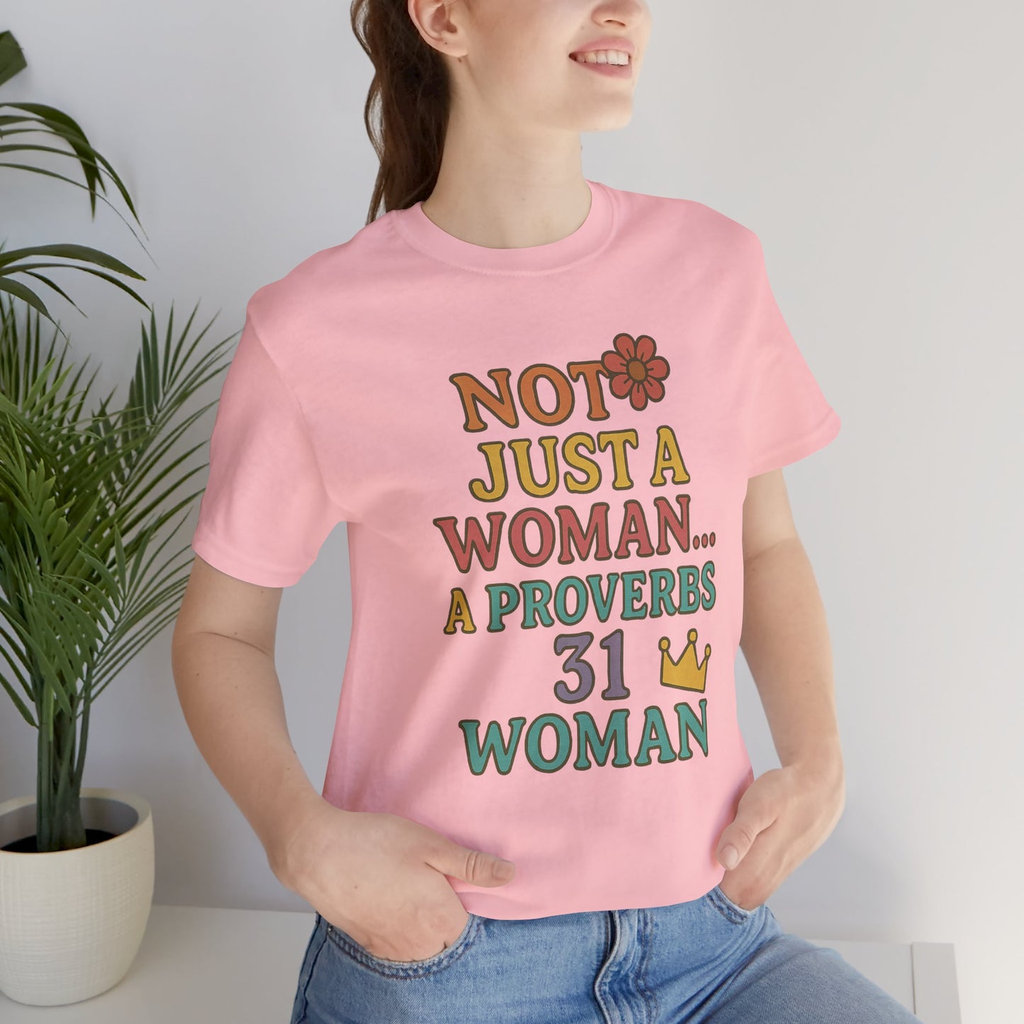 Proverbs 31 Woman Tee, Empowerment Shirt, Faith-Based Gift, Christian Apparel, Inspirational Clothing, Modest Fashion